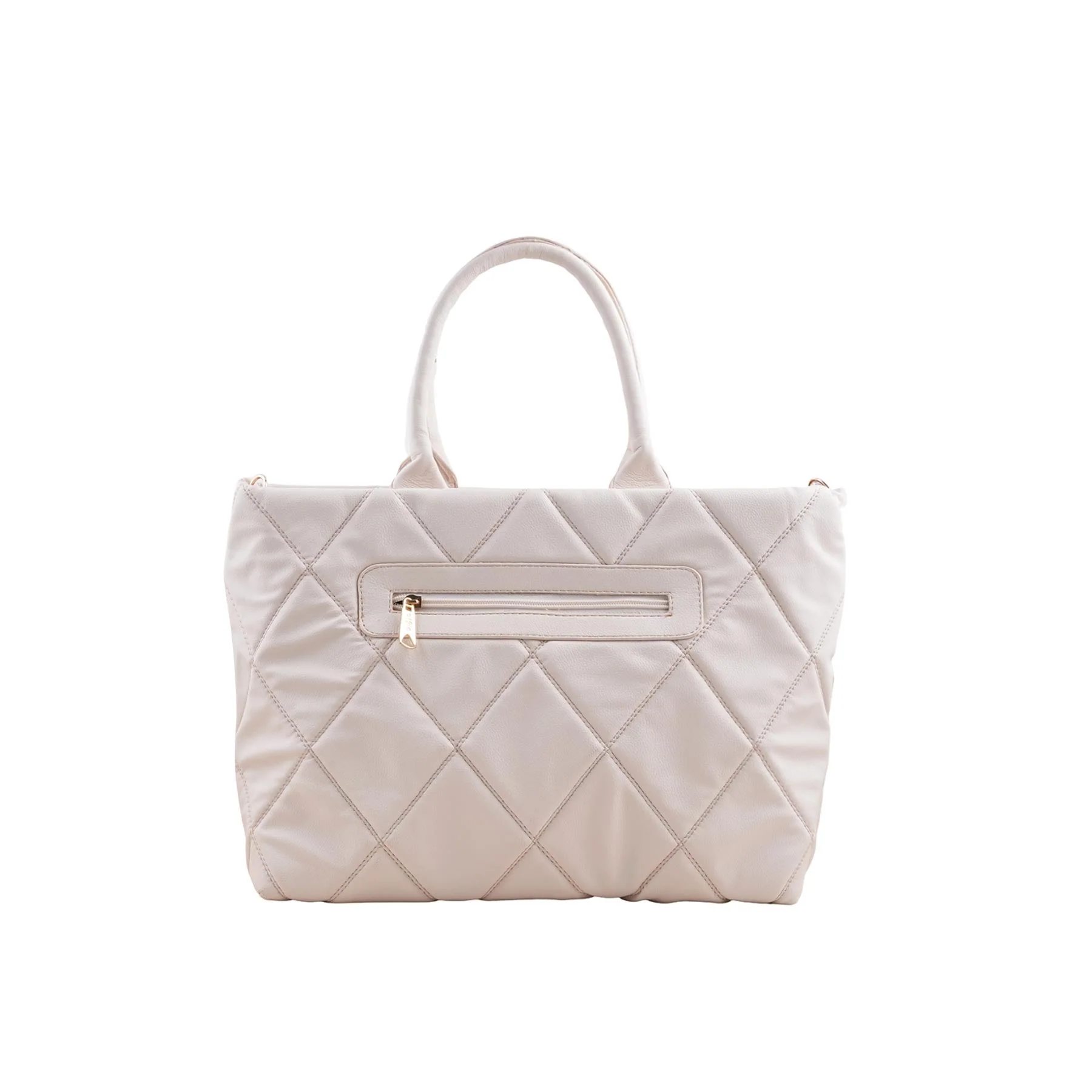 Beige Casual Shoulder Bag For Women P55874 - Image 4