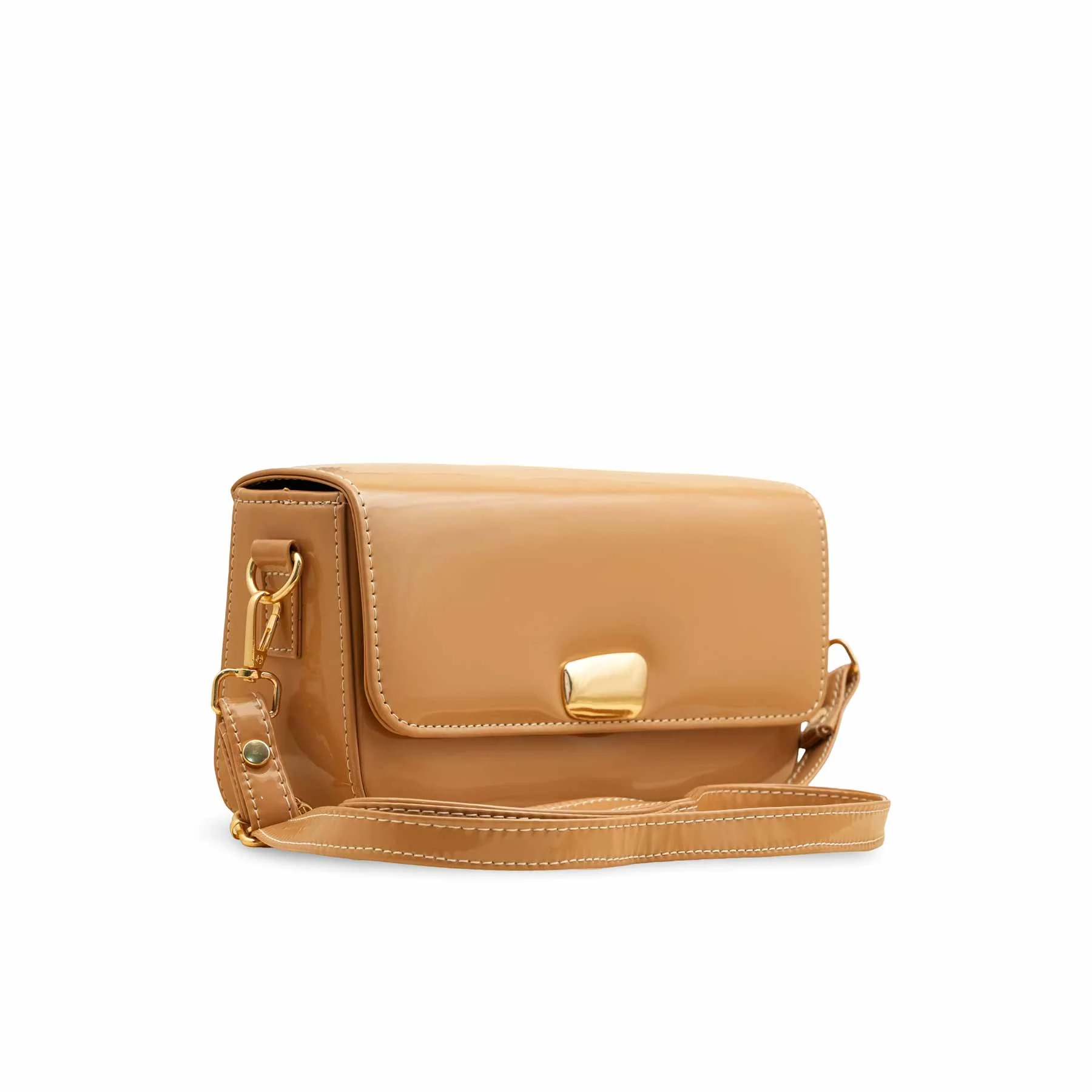 Beige Casual Shoulder Bag For Women P56269 - Image 3