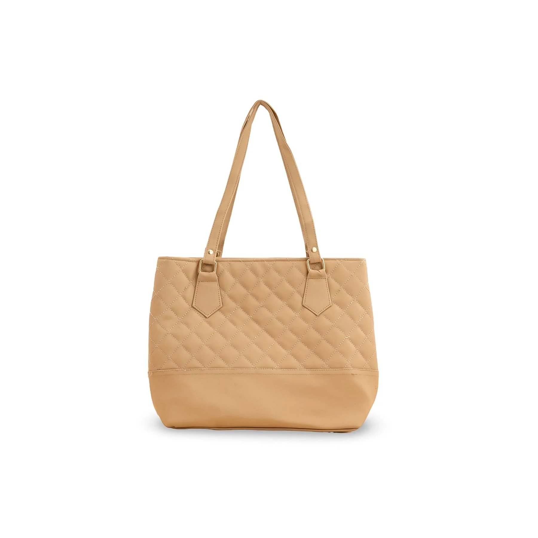 Beige Casual Shoulder Bag P56206 - Image 3