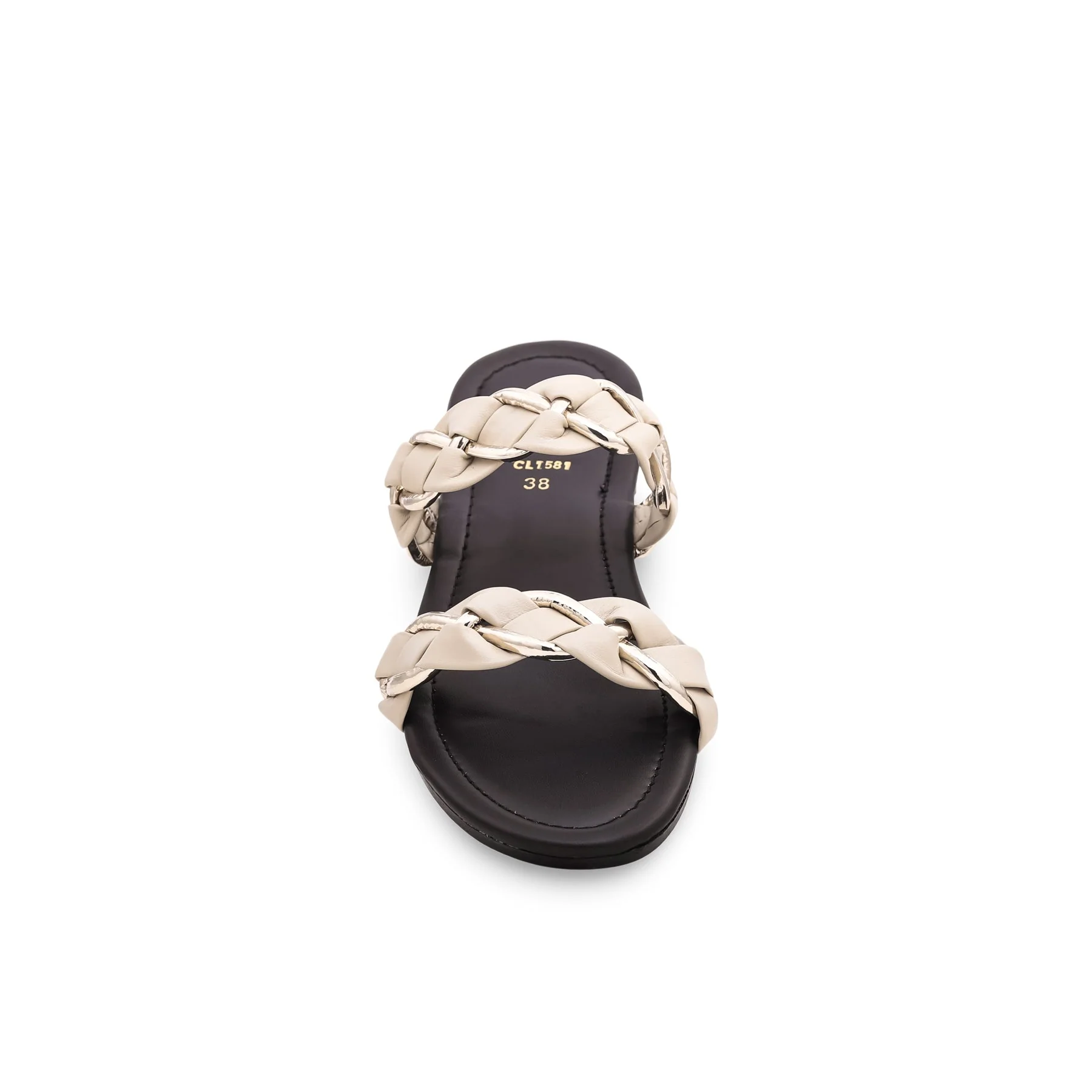Beige Casual Slipper CL1581 - Image 3