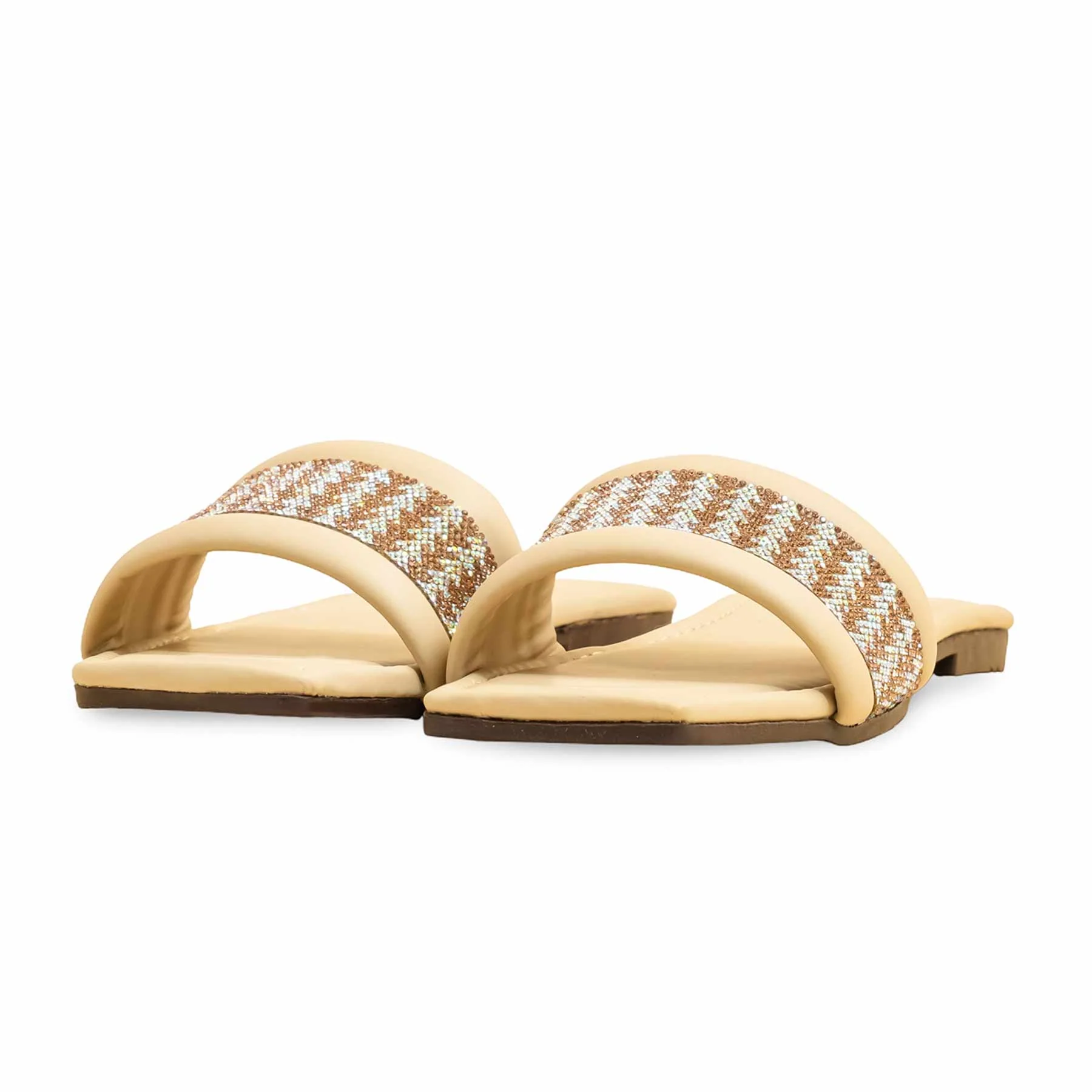 Beige Casual Slipper CL2094 - Image 3