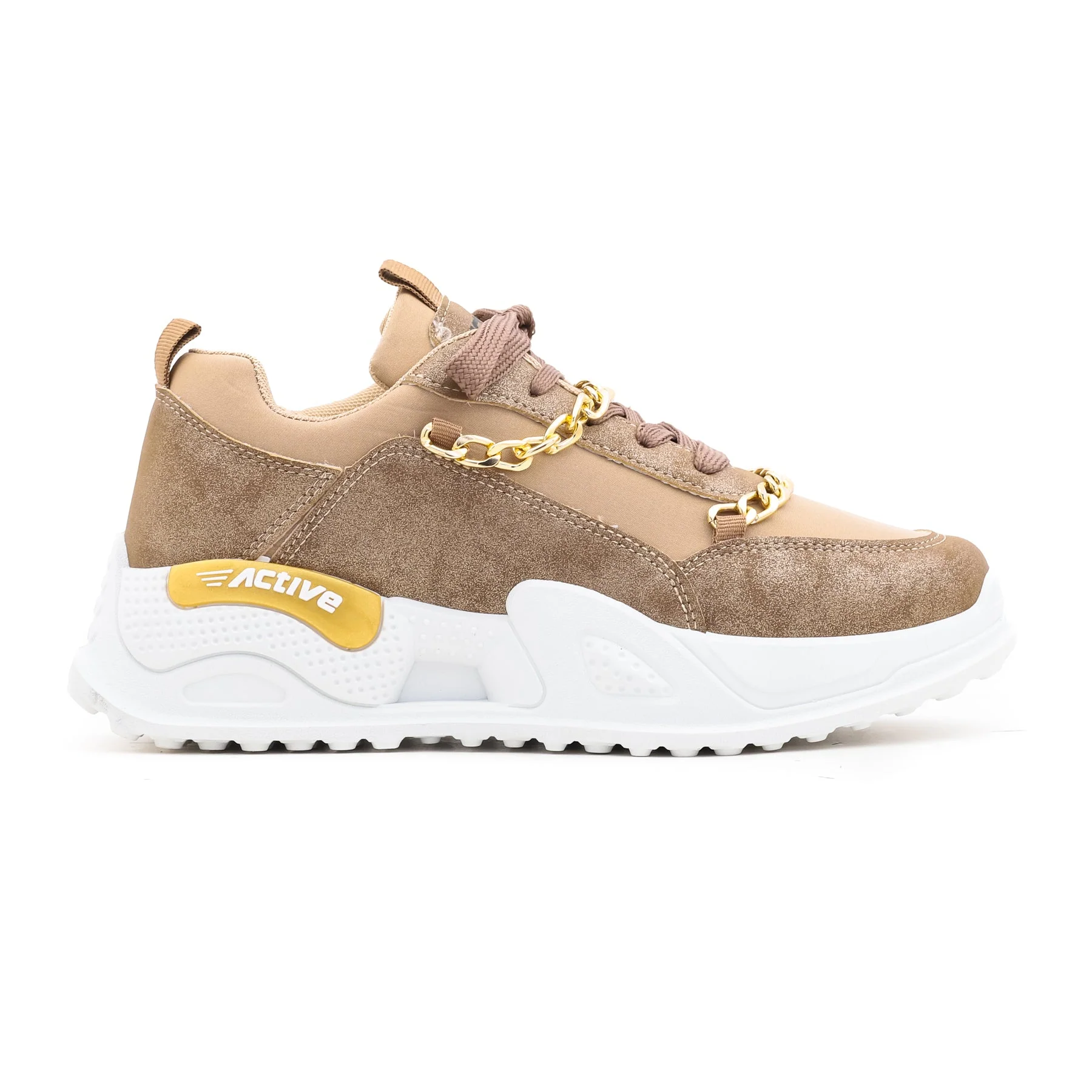 Beige Casual Sneaker AT7141 - Image 3