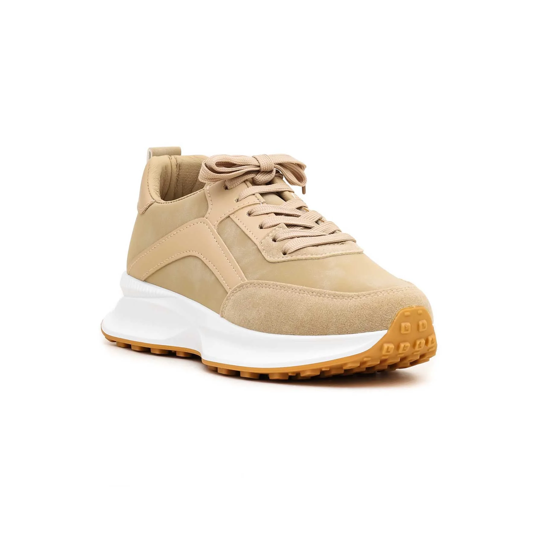 Beige Casual Sneaker AT7209 - Image 3