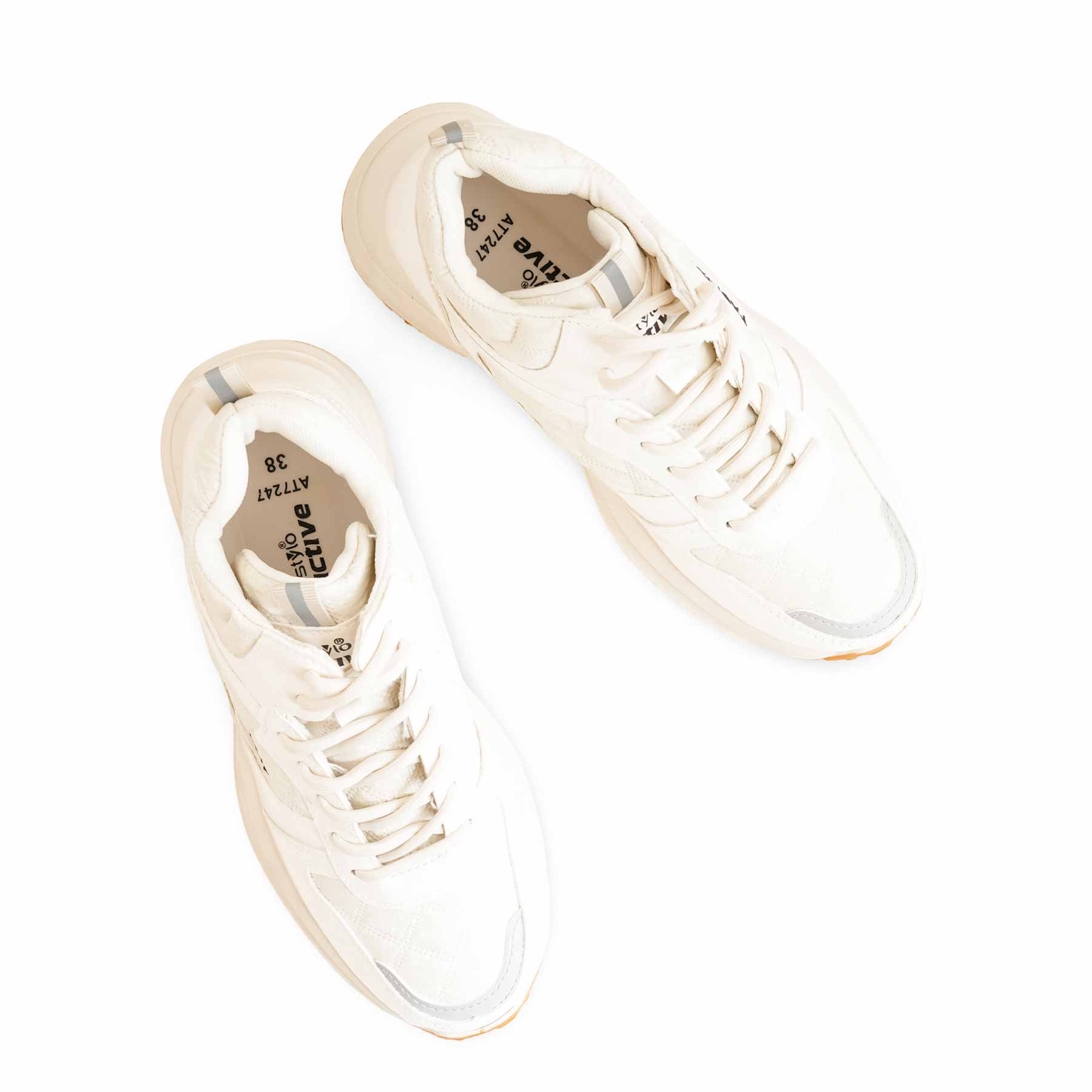 Beige Casual Sneaker AT7246 - Image 5