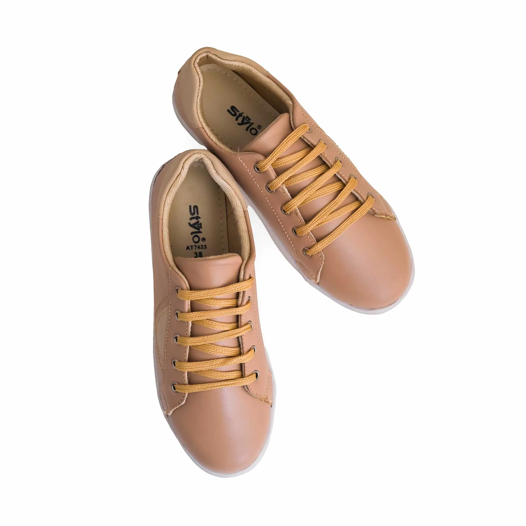 Beige Casual Sneaker AT7423 - Image 5