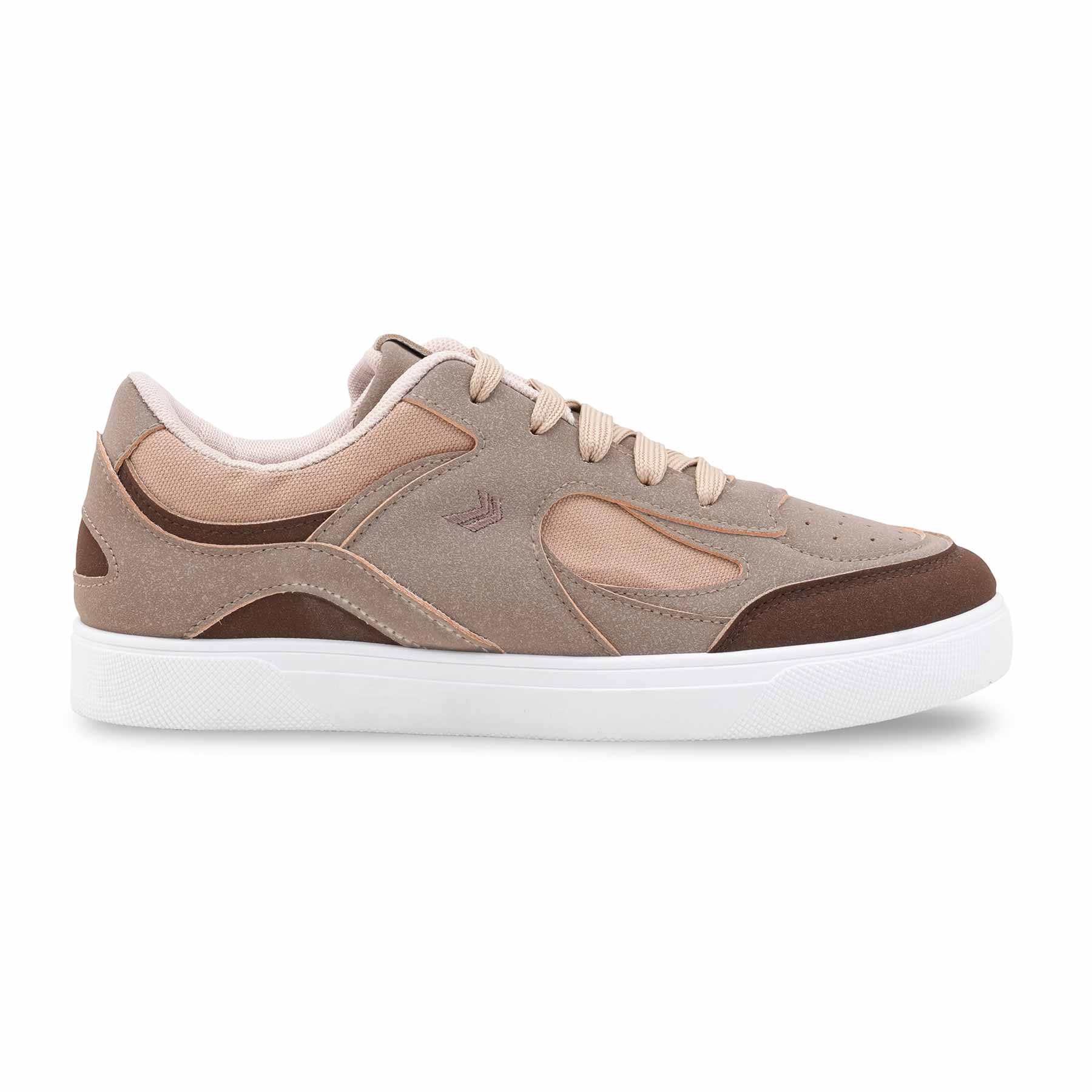 Beige Casual Sneaker for Ladies AT7476 - Image 3