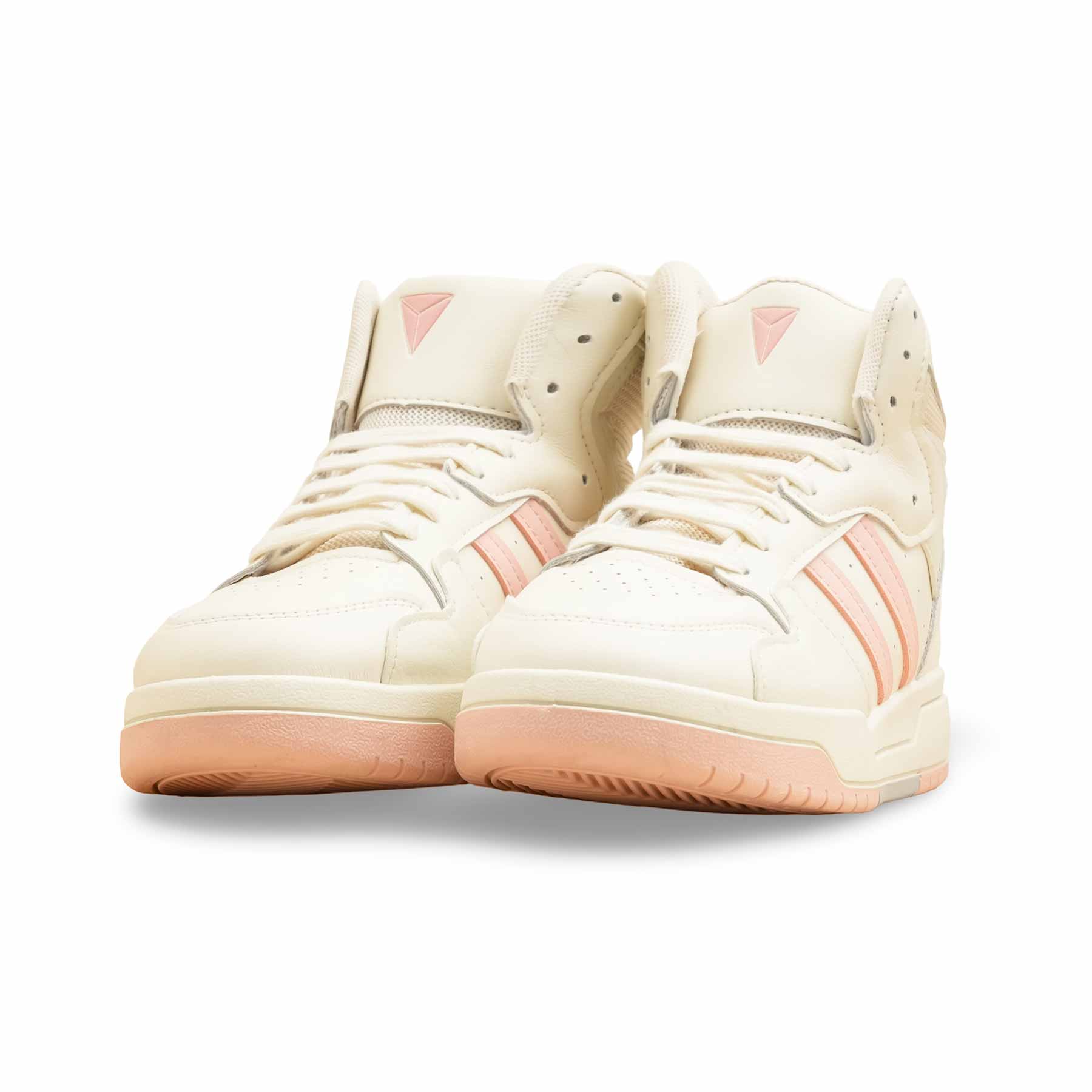 Beige Casual Sneaker For Women AT7461 - Image 3