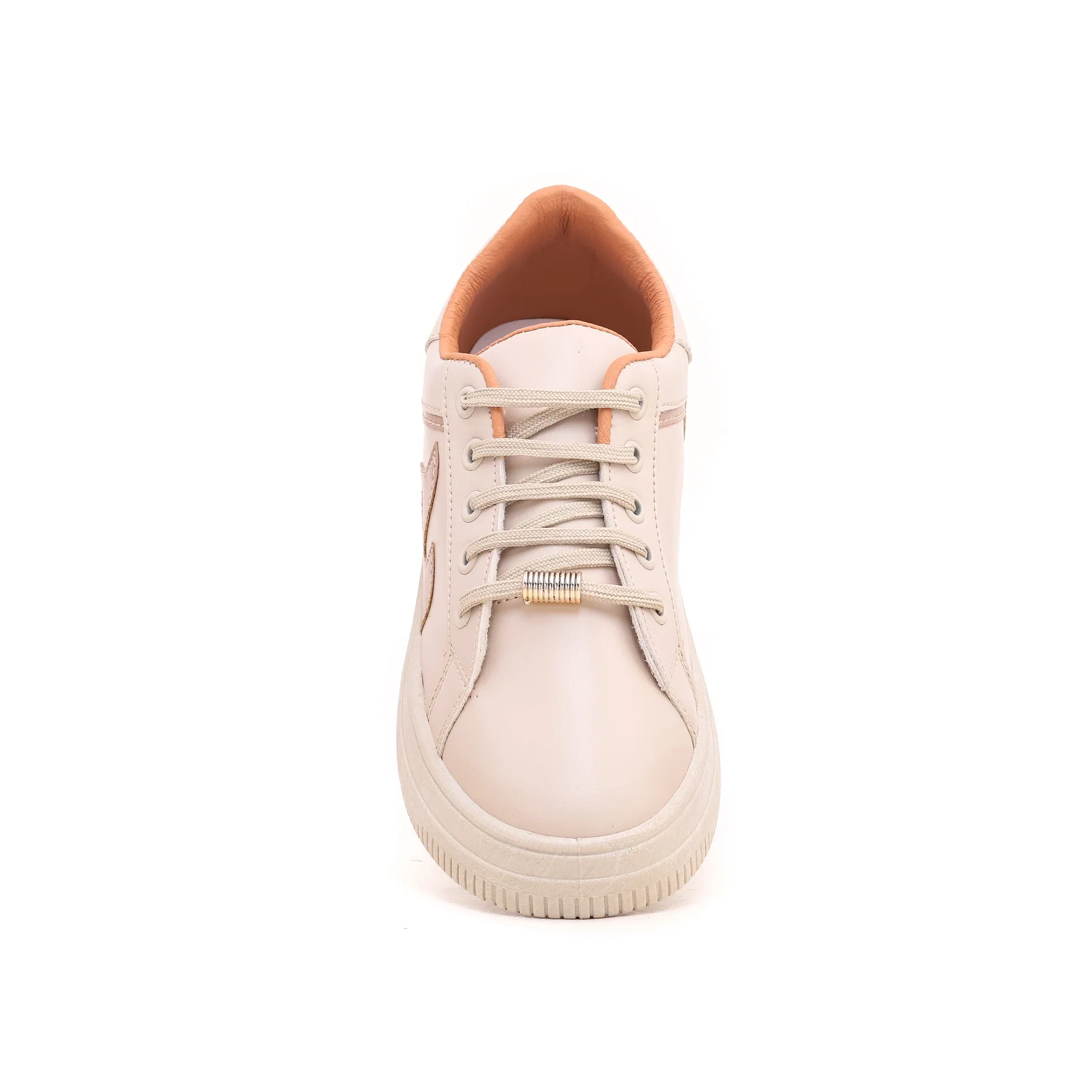 Beige Casual Sneakers AT7208 - Image 3