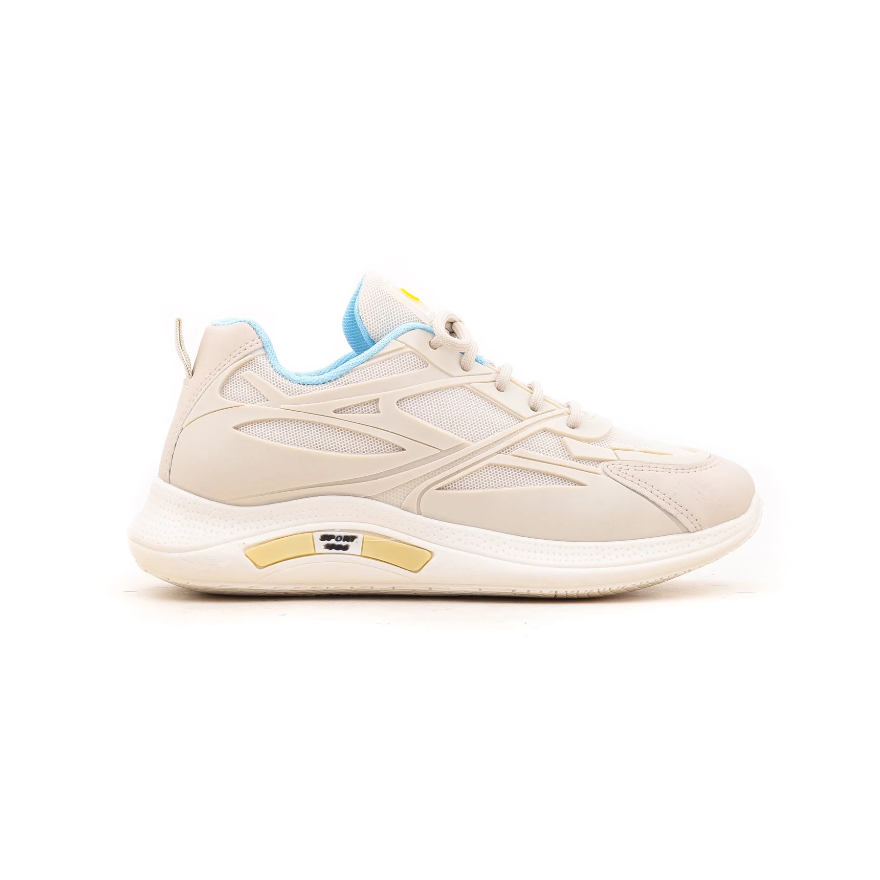 Beige Casual Sneakers AT8089 - Image 2