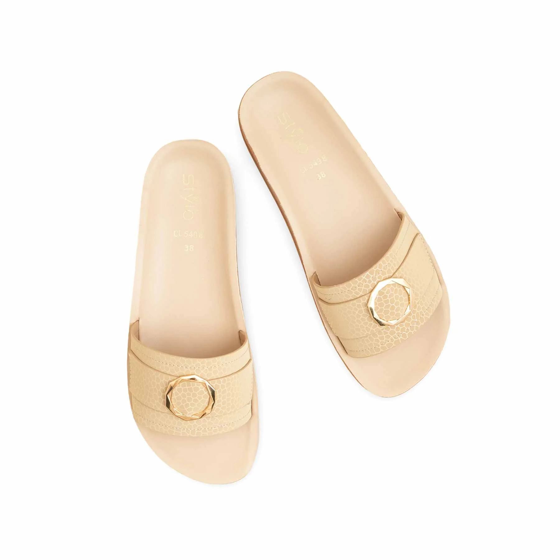 Beige Casual Softy CL5498 - Image 5
