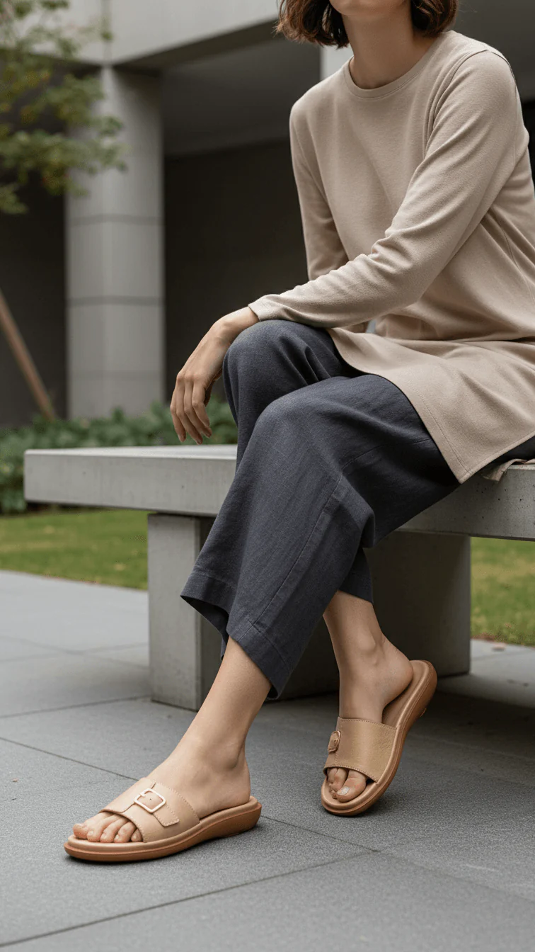 Beige Casual Softy CLS040