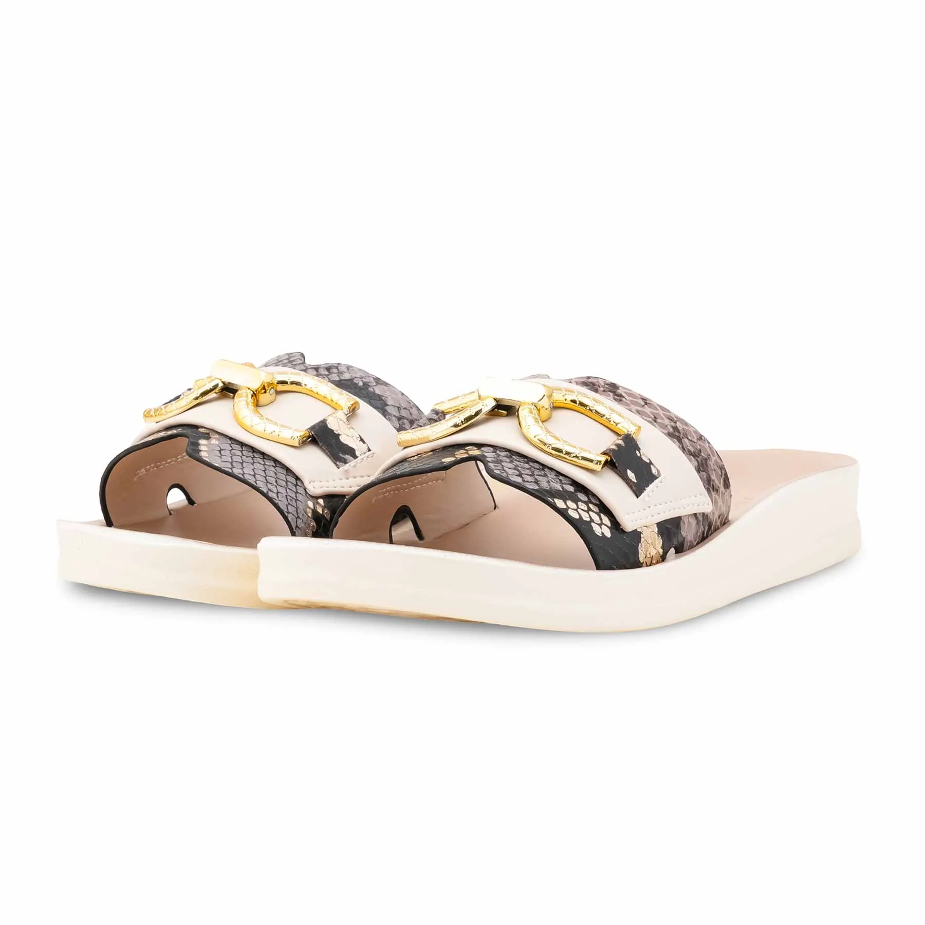 Beige Casual Softy For Ladies CL5580 - Image 3