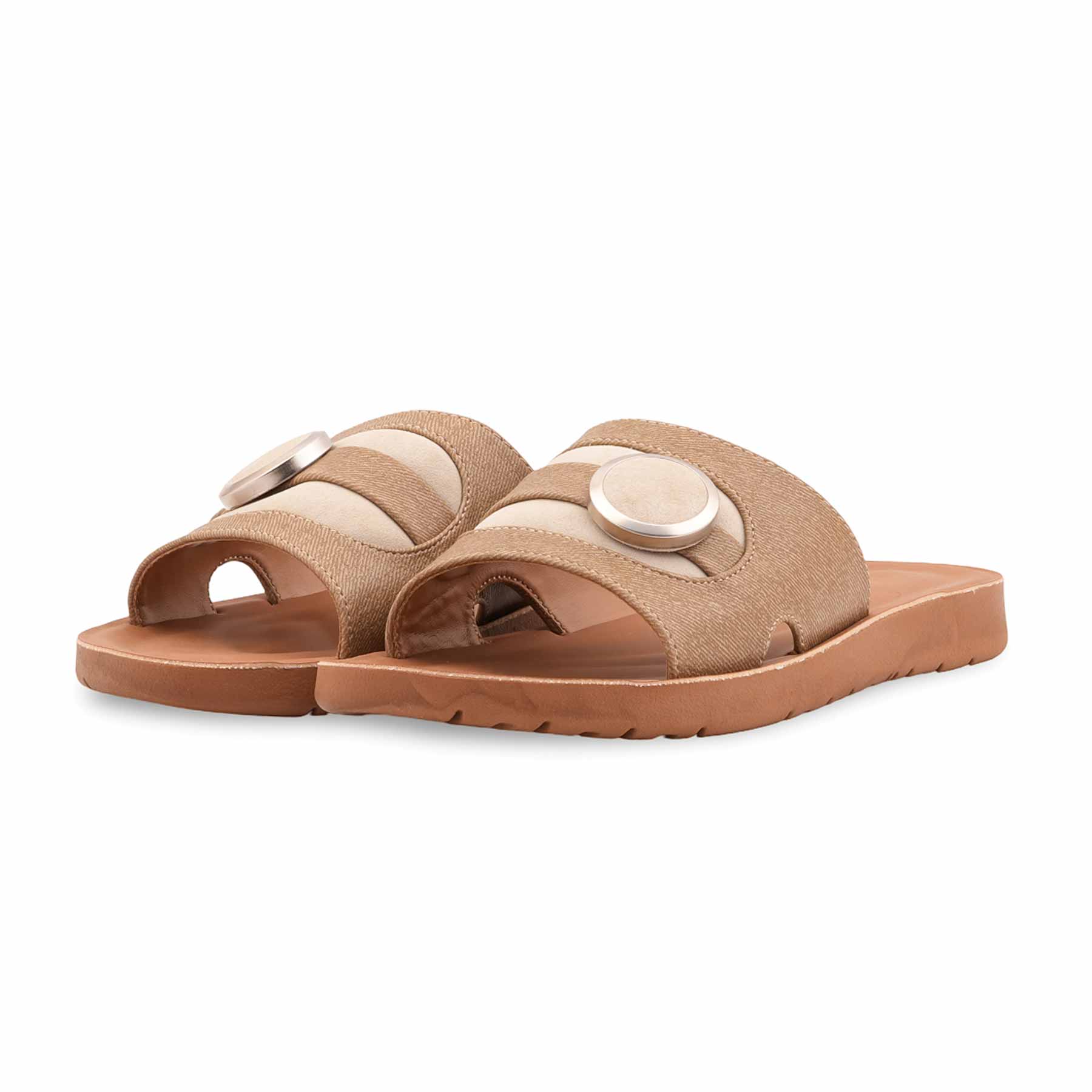Beige Casual Softy For Women CL5545 - Image 3