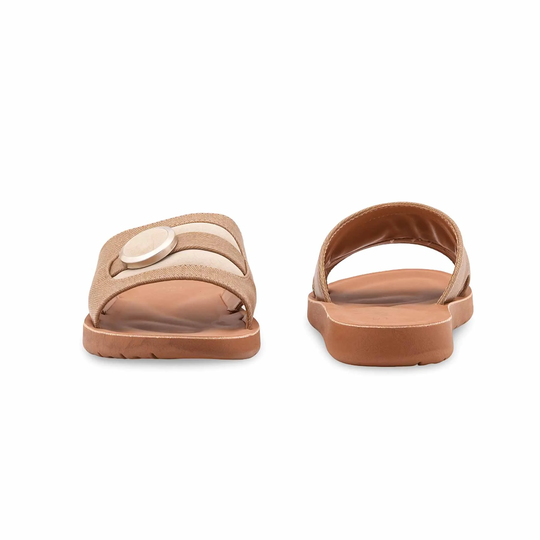 Beige Casual Softy For Women CL5545 - Image 4
