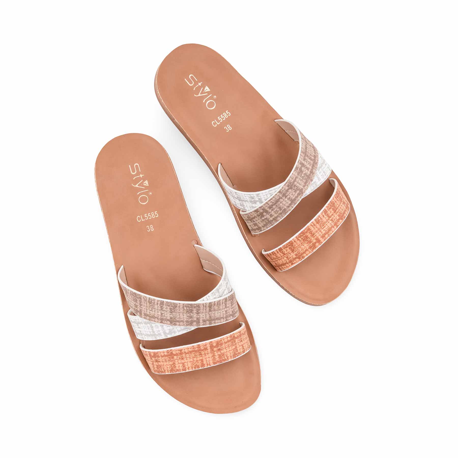 Beige Casual Softy For Women CL5585 - Image 5