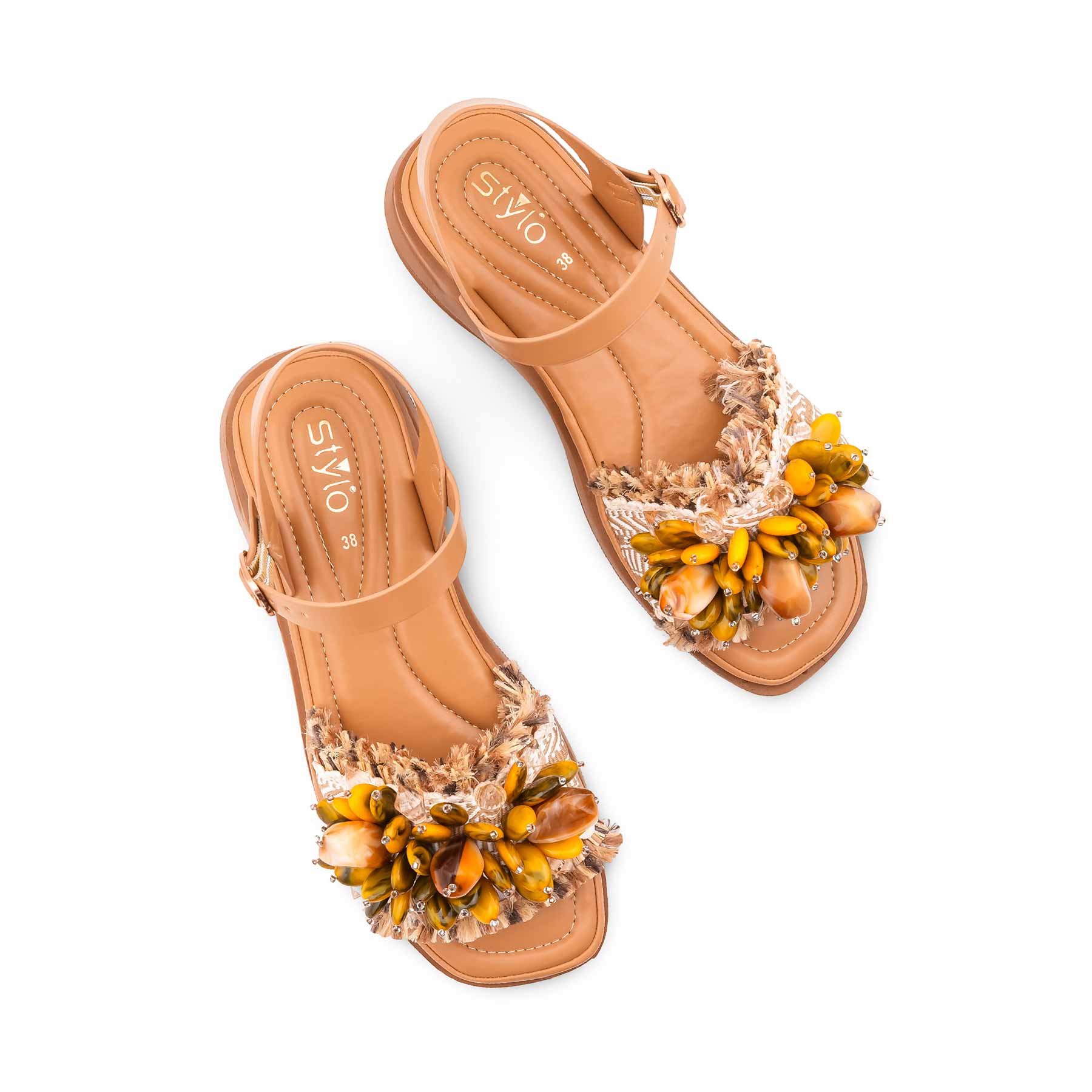 Beige Casual Softy For Women CL5612 - Image 5