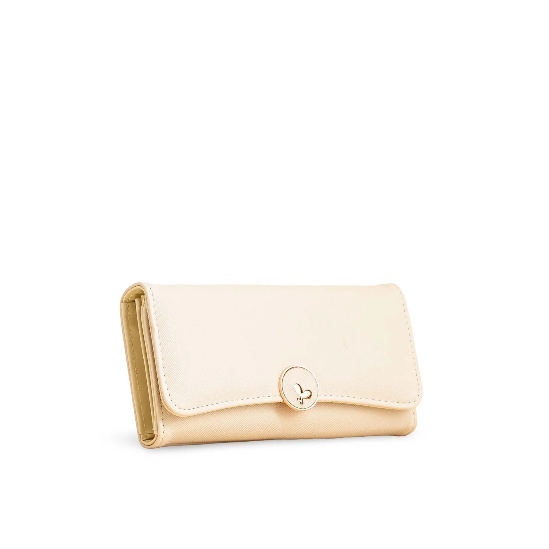 Beige Casual Wallet For Ladies P70965 - Image 3