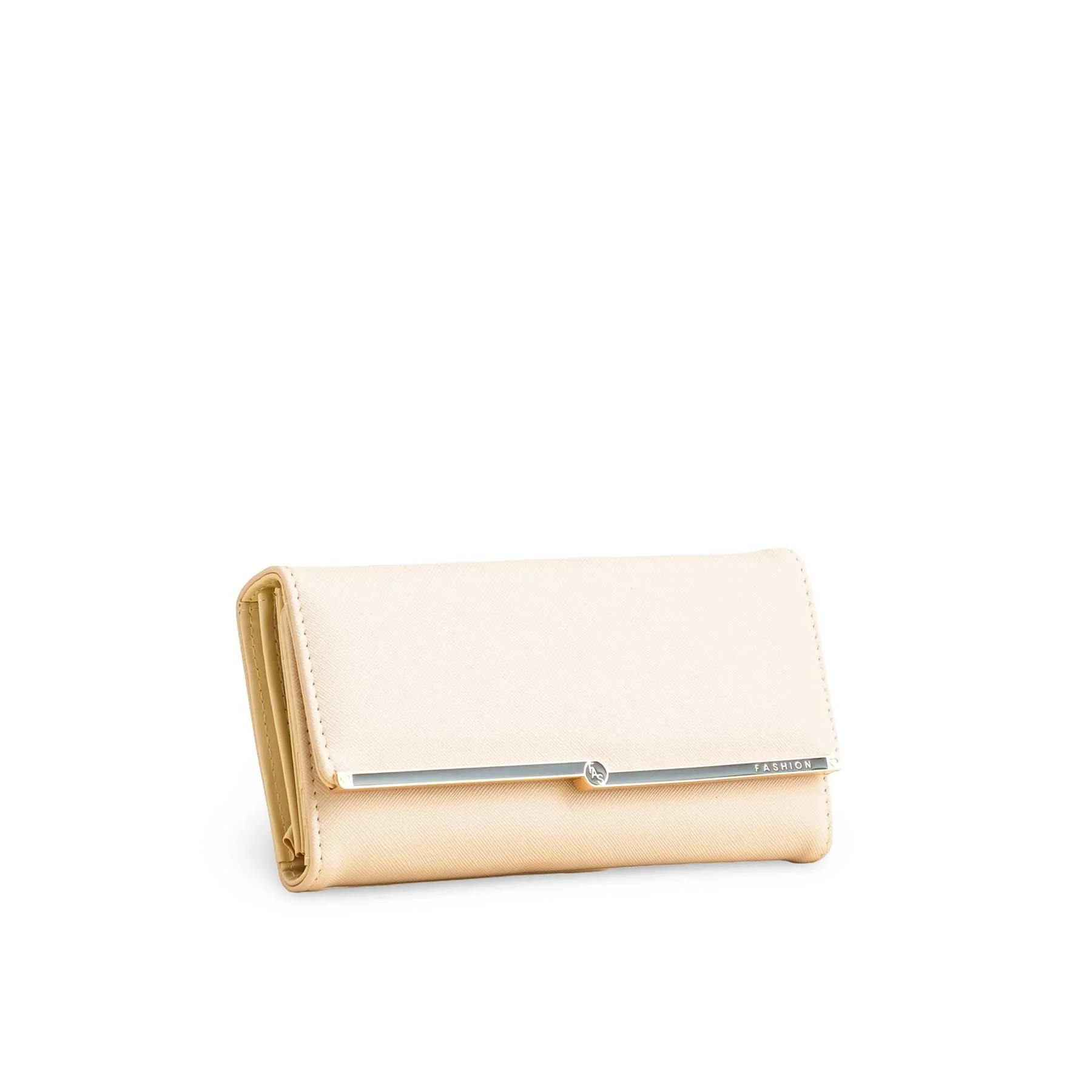 Beige Casual Wallet For Ladies P70967 - Image 3