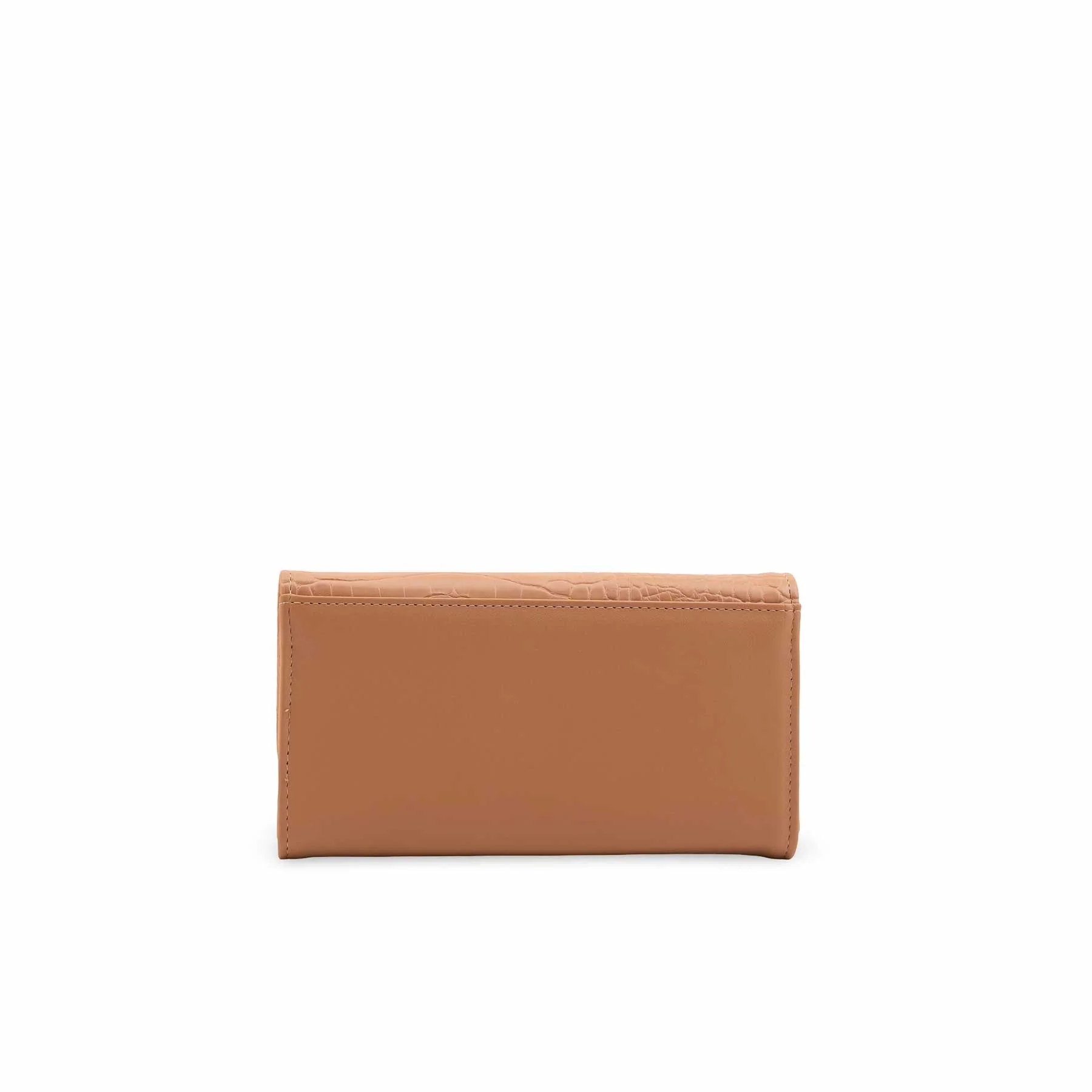 Beige Casual Wallet For Ladies P71130 - Image 4