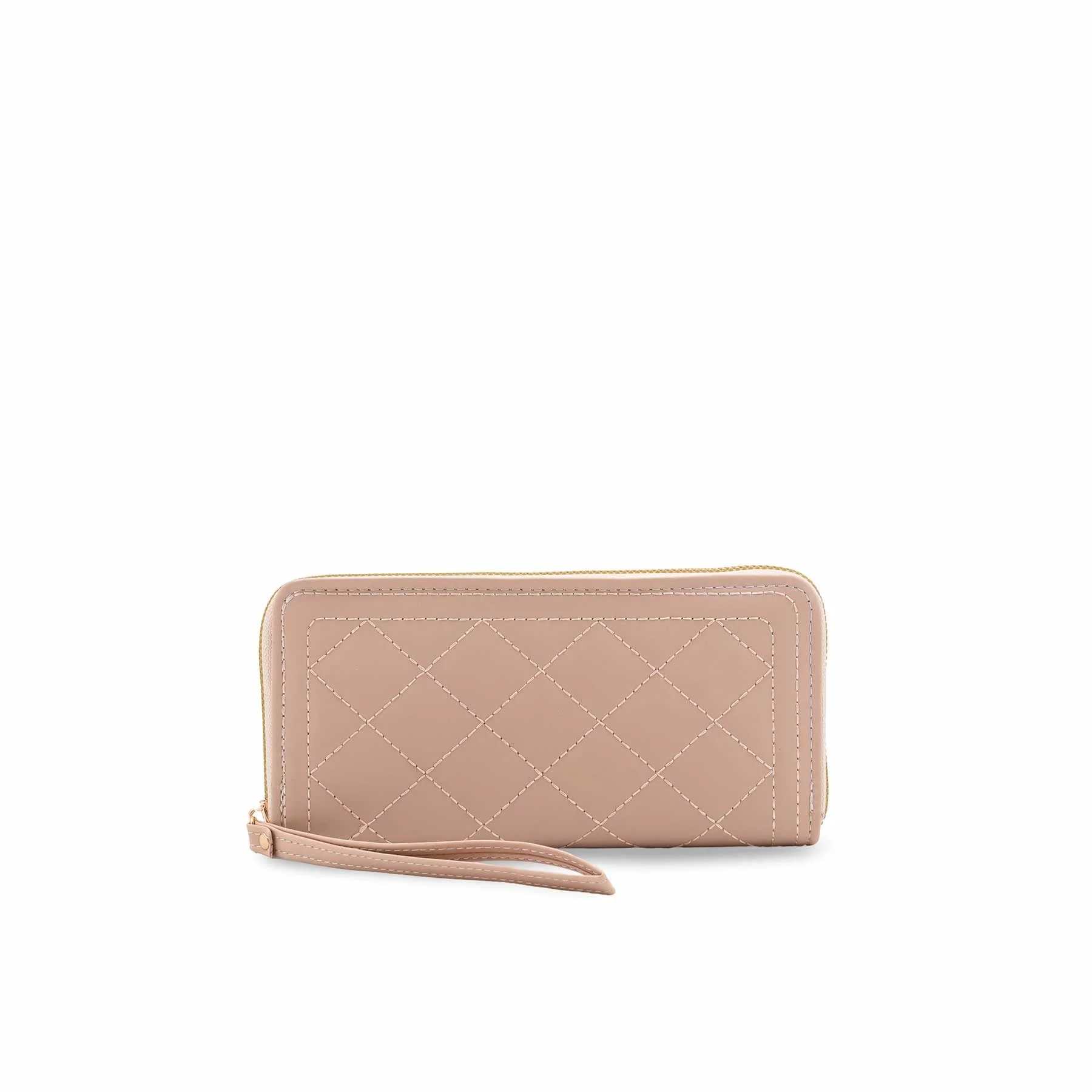 Beige Casual Wallet For Ladies P71142 - Image 2