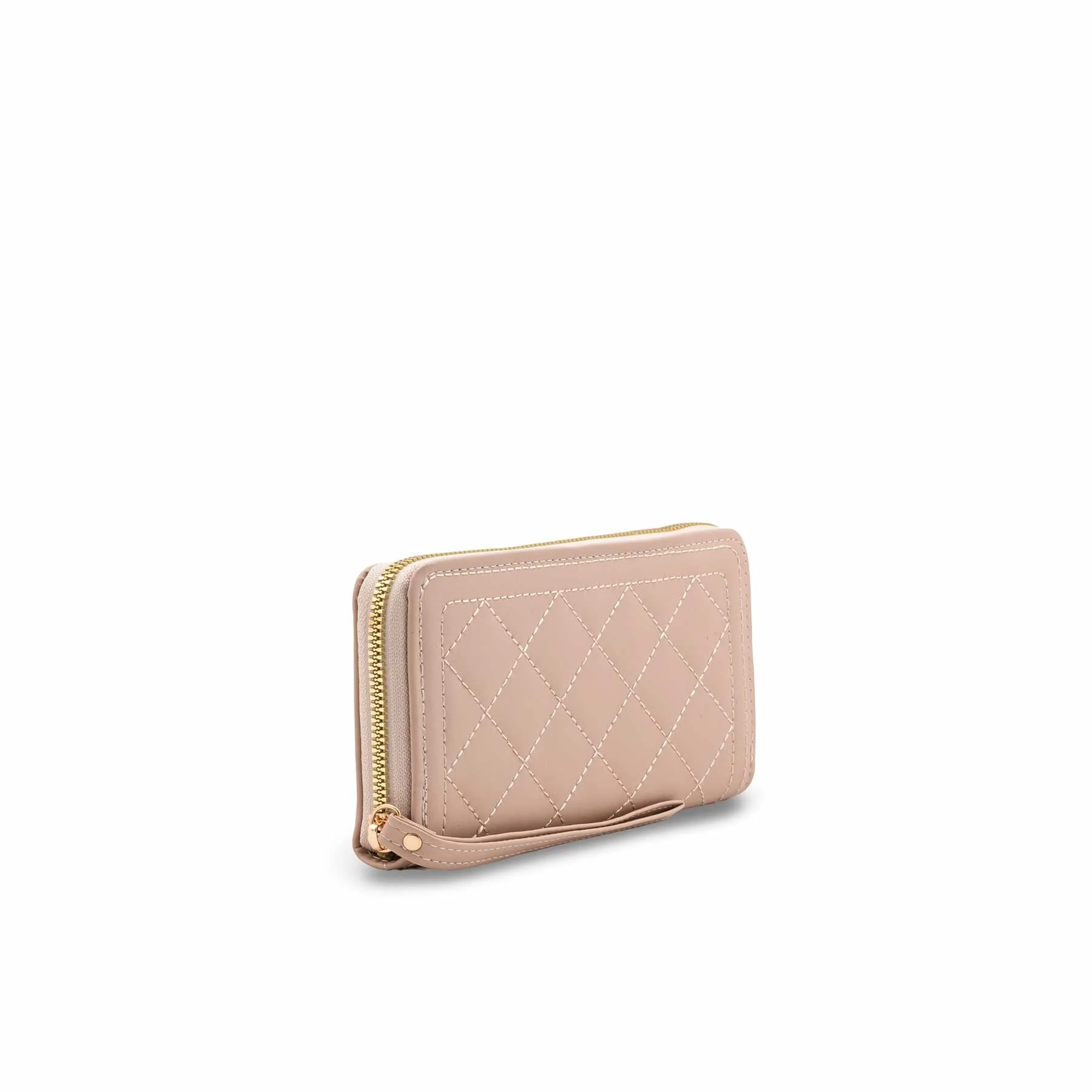 Beige Casual Wallet For Ladies P71142 - Image 3