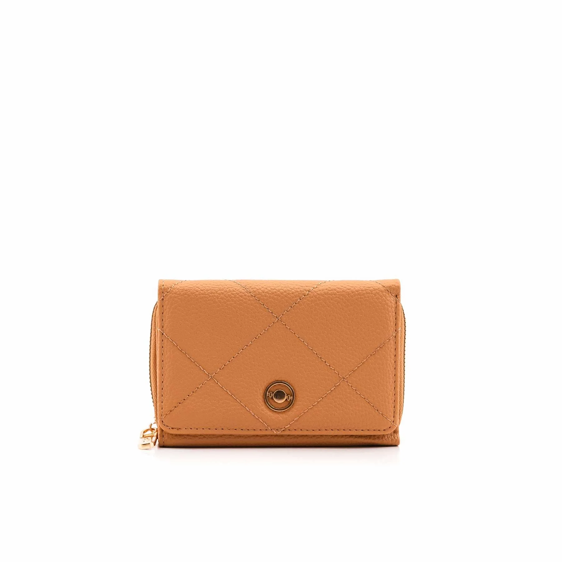 Beige Casual Wallet For Women P71127 - Image 2