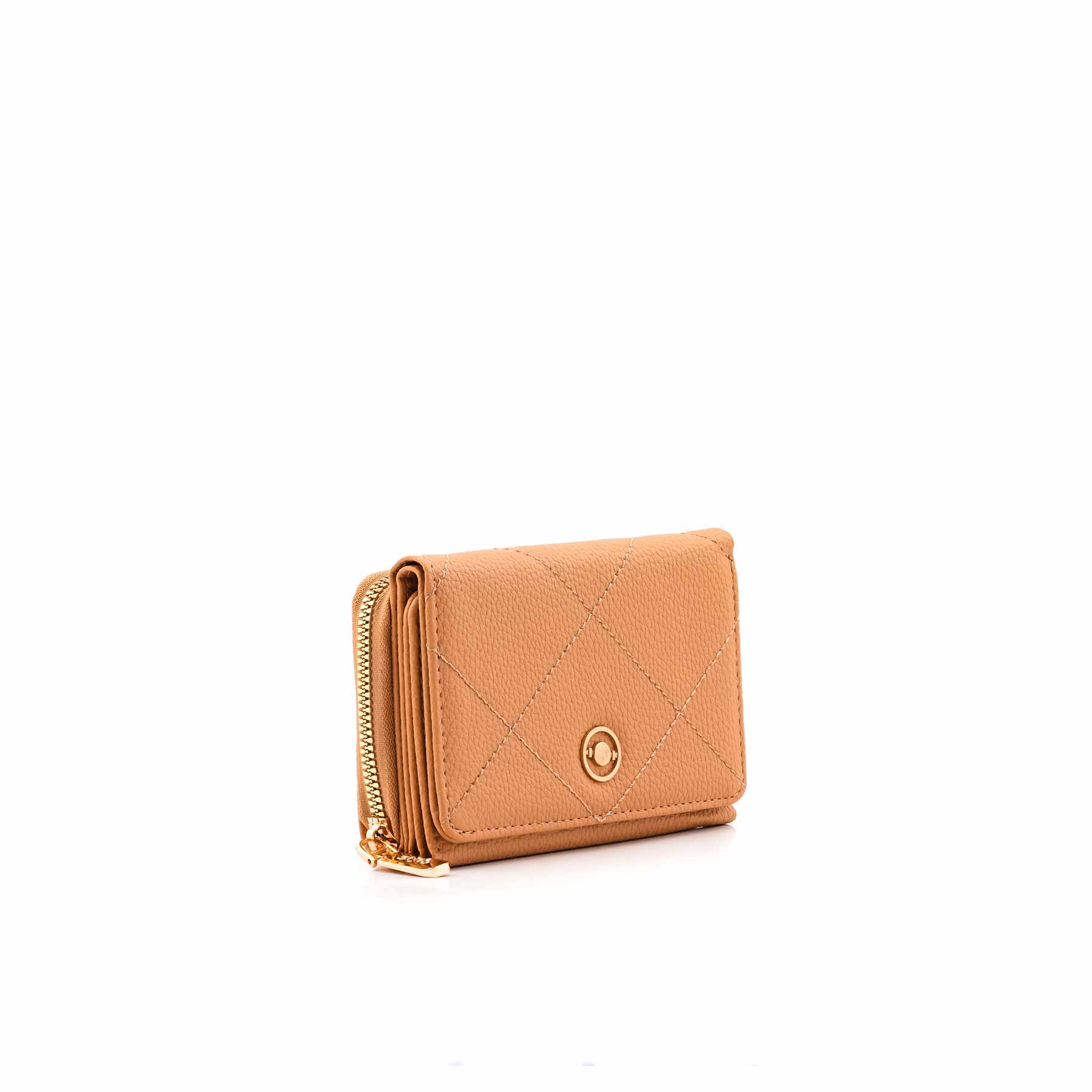 Beige Casual Wallet For Women P71127 - Image 3