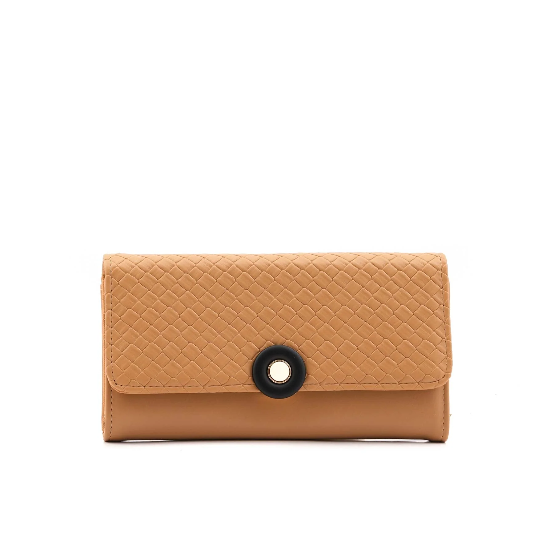 Beige Casual Wallet For Women P71133 - Image 2