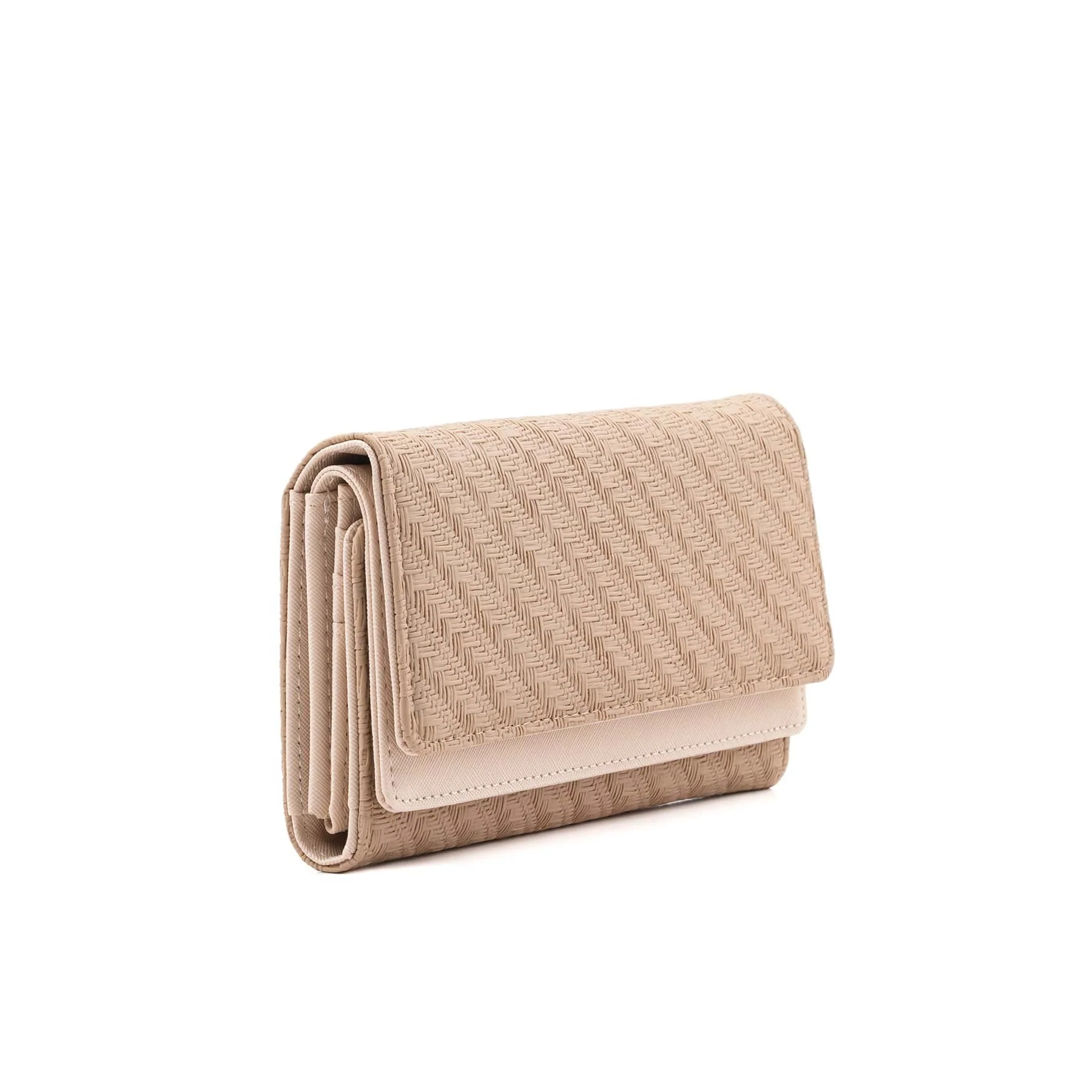 Beige Casual Wallet For Women P71134 - Image 3