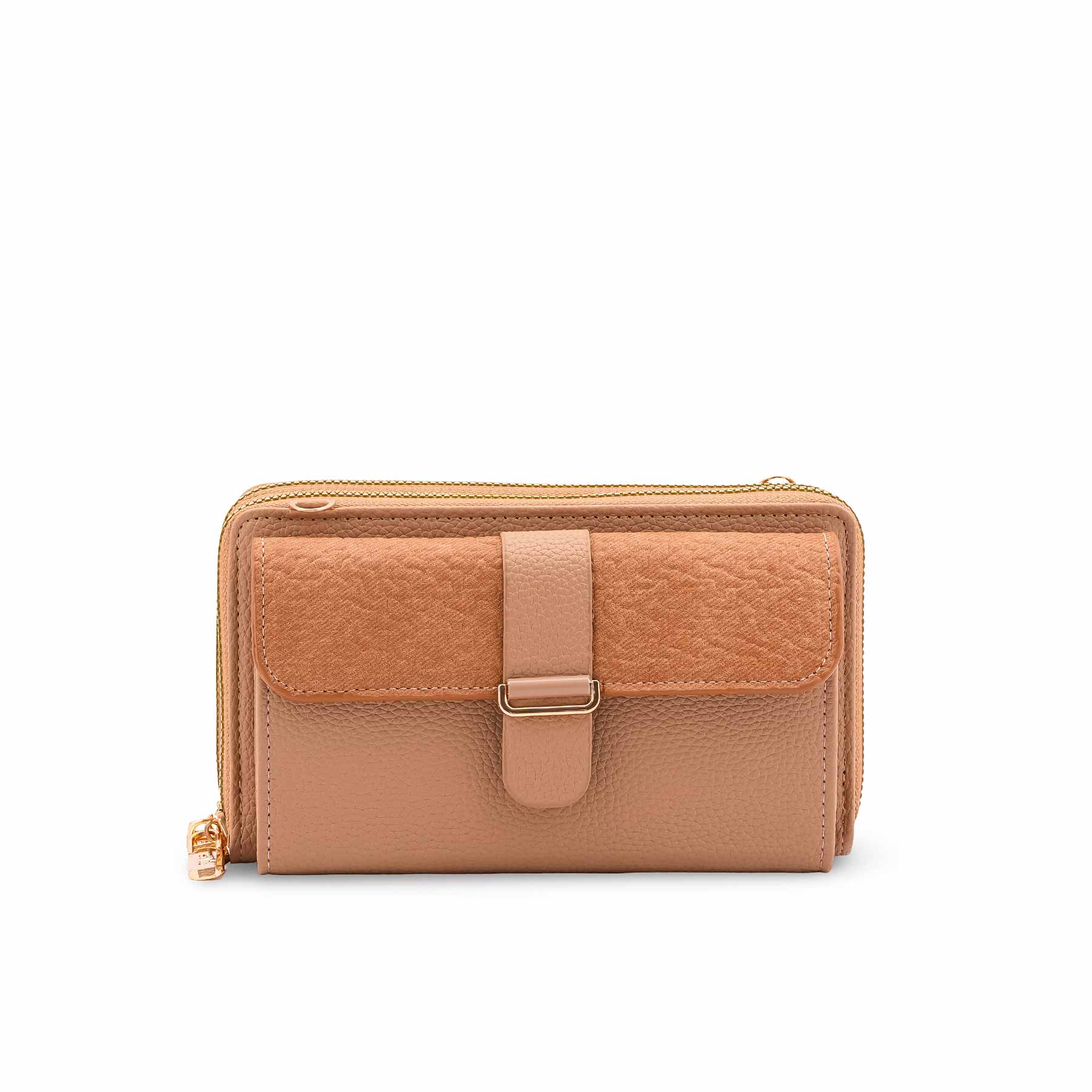Beige Casual Wallet For Women P71145 - Image 2