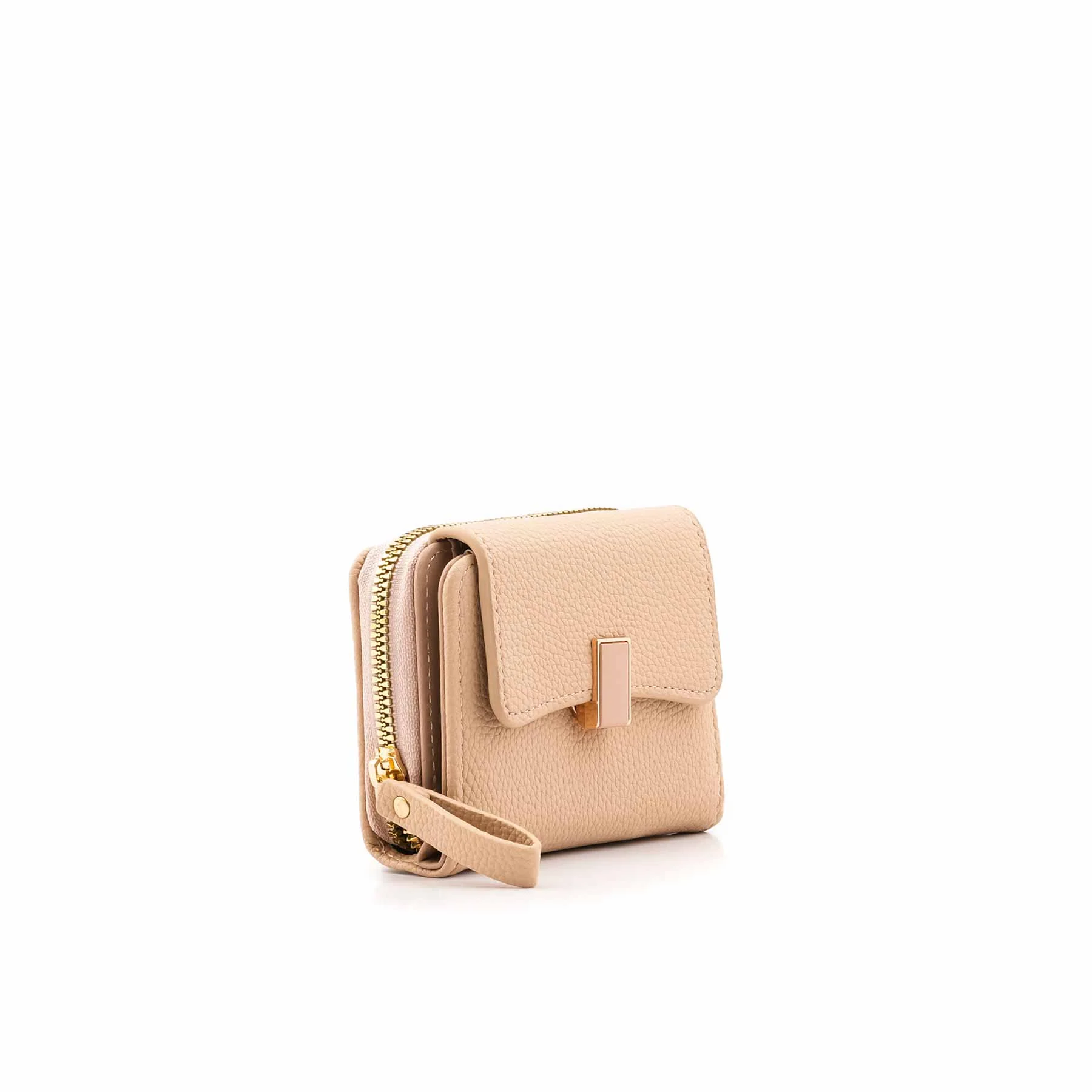 Beige Casual Wallet For Women P71153 - Image 3