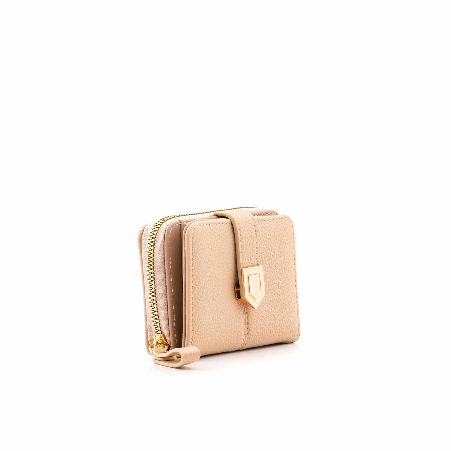 Beige Casual Wallet For Women P71154 - Image 3