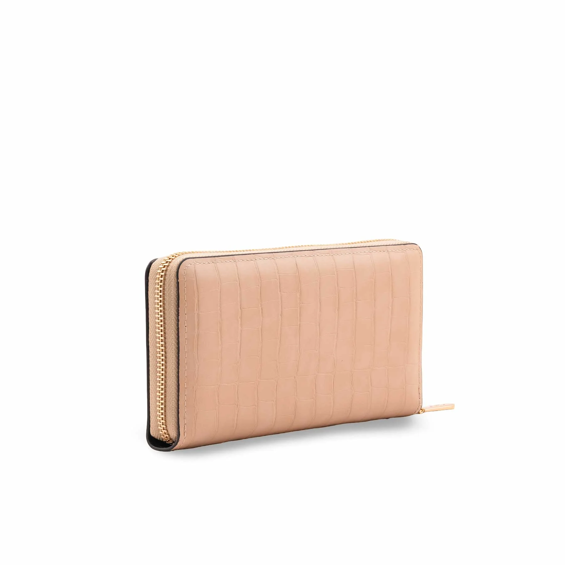 Beige Casual Wallet For Women P71160 - Image 3
