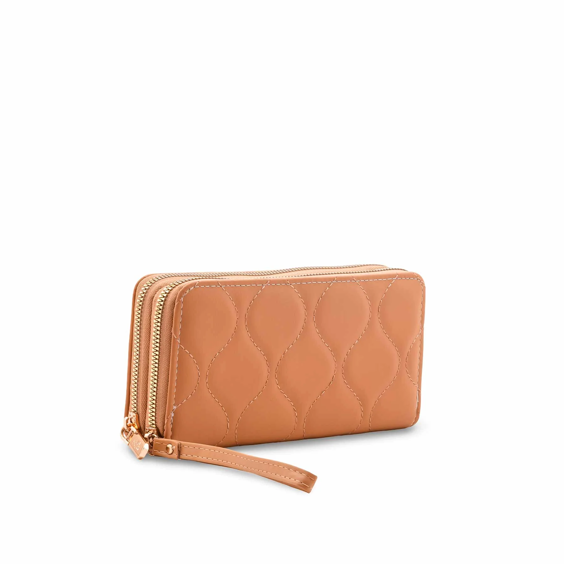 Beige Casual Wallet For Women P71167 - Image 3