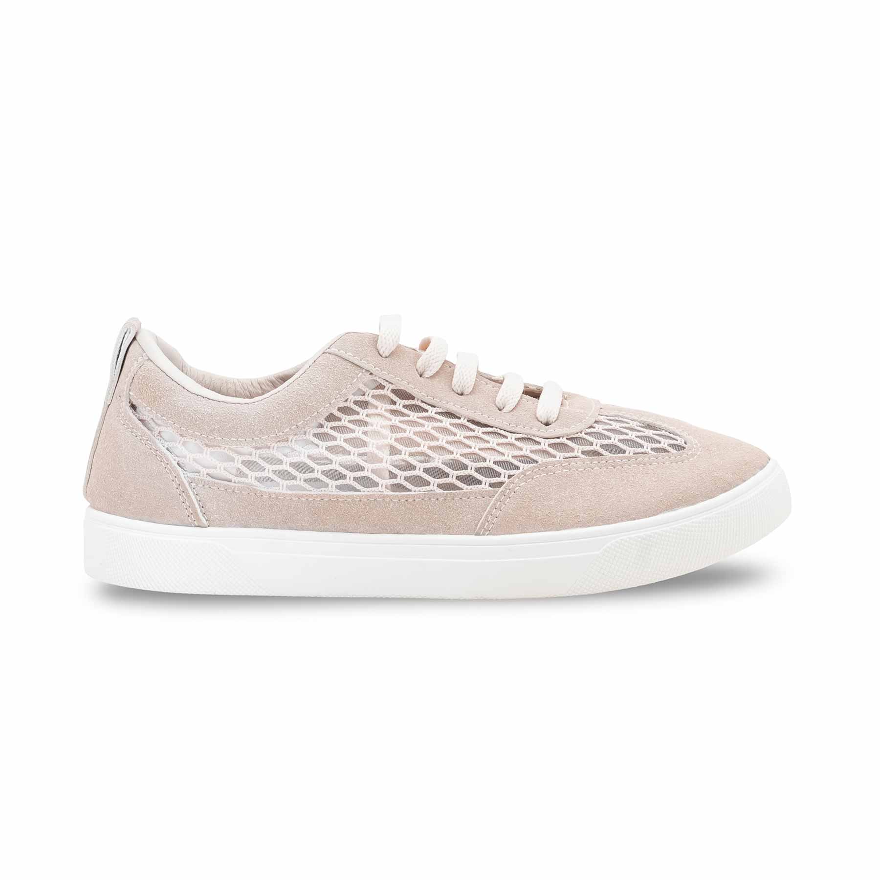 Beige Casual Women Sneaker - Image 2