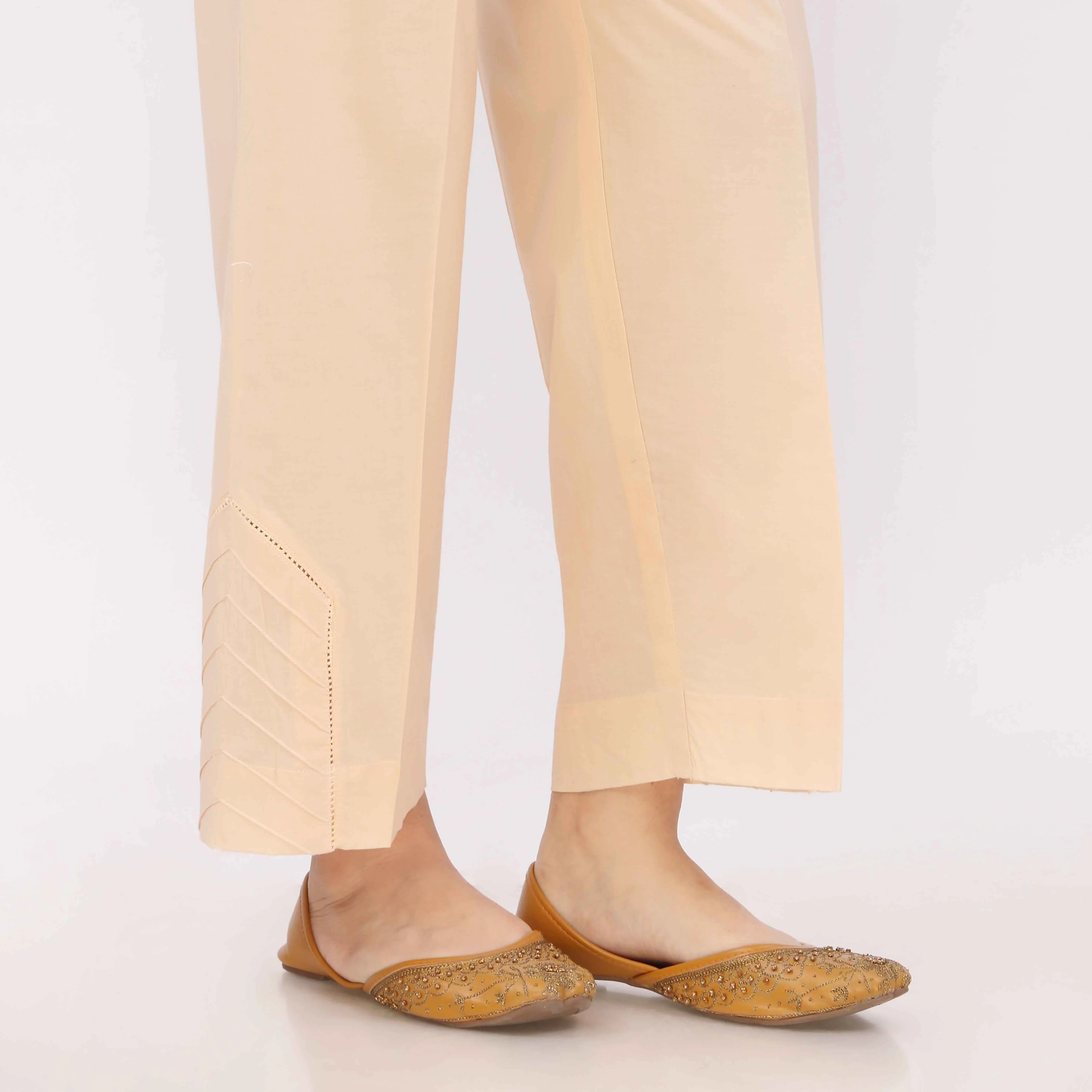 Beige Cotton Cambric Trouser PL5102 - Image 3