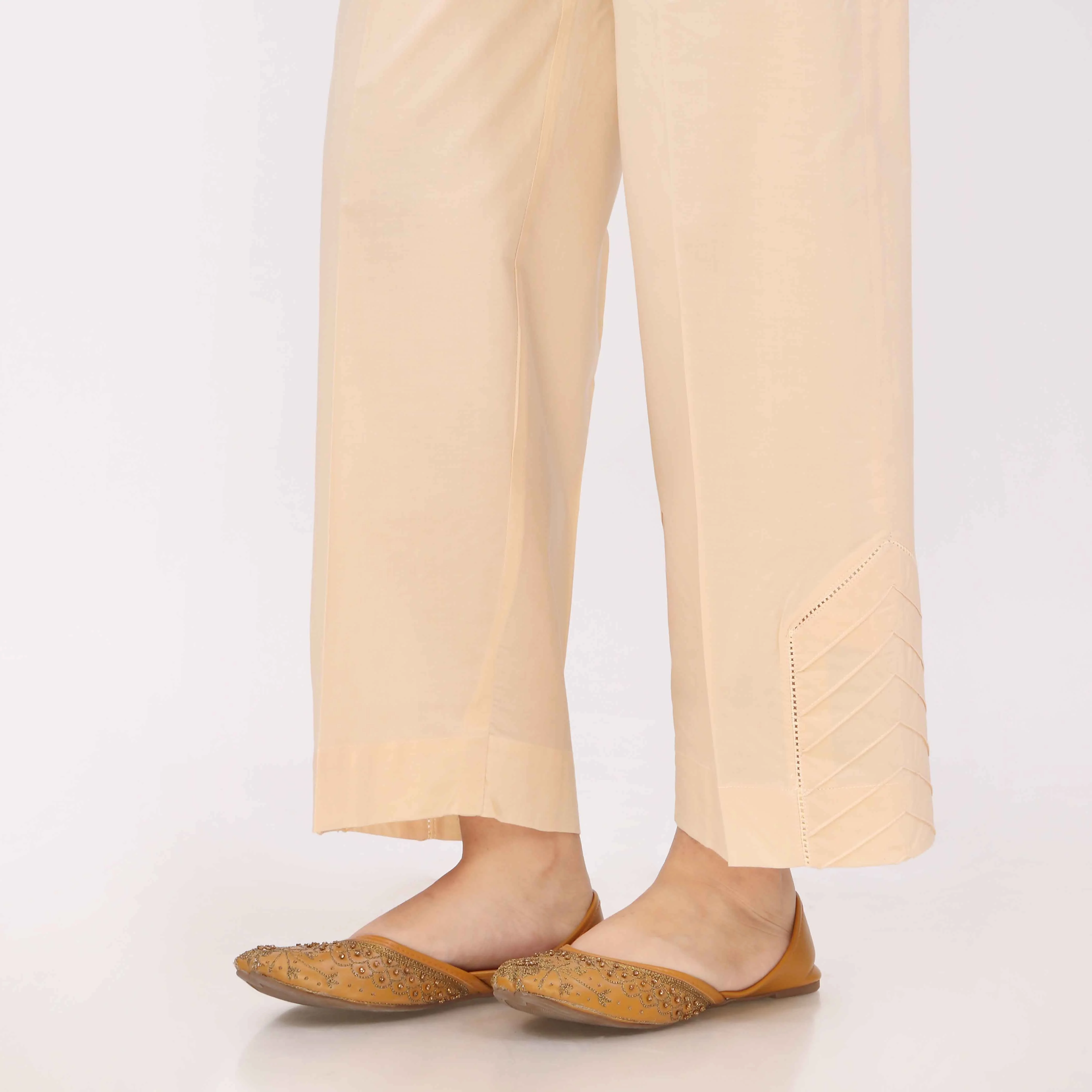Beige Cotton Cambric Trouser PL5102 - Image 4