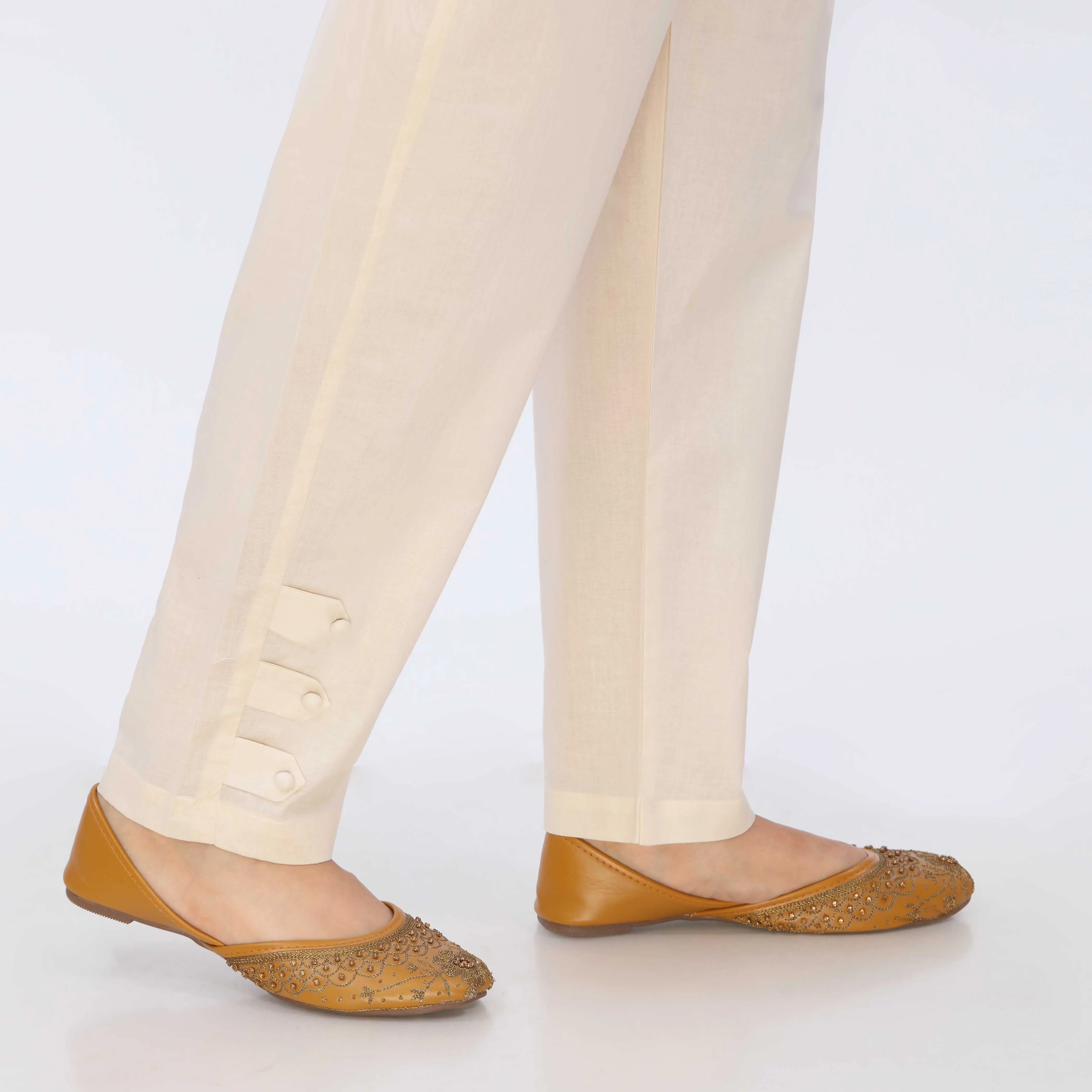 Beige Cotton Cambric Trouser PL5111 - Image 4