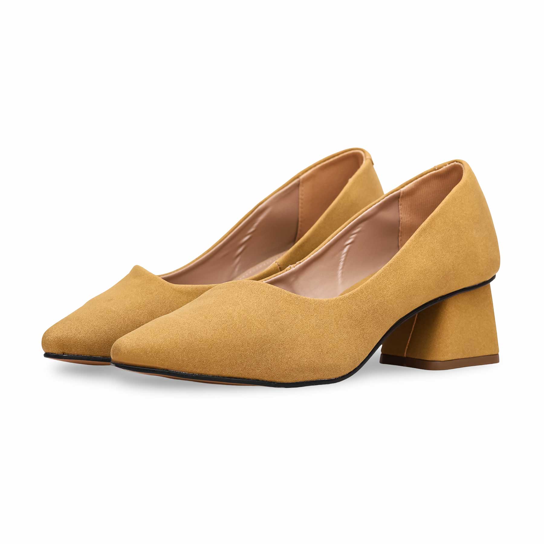 Beige Court Shoes WN7403 - Image 2