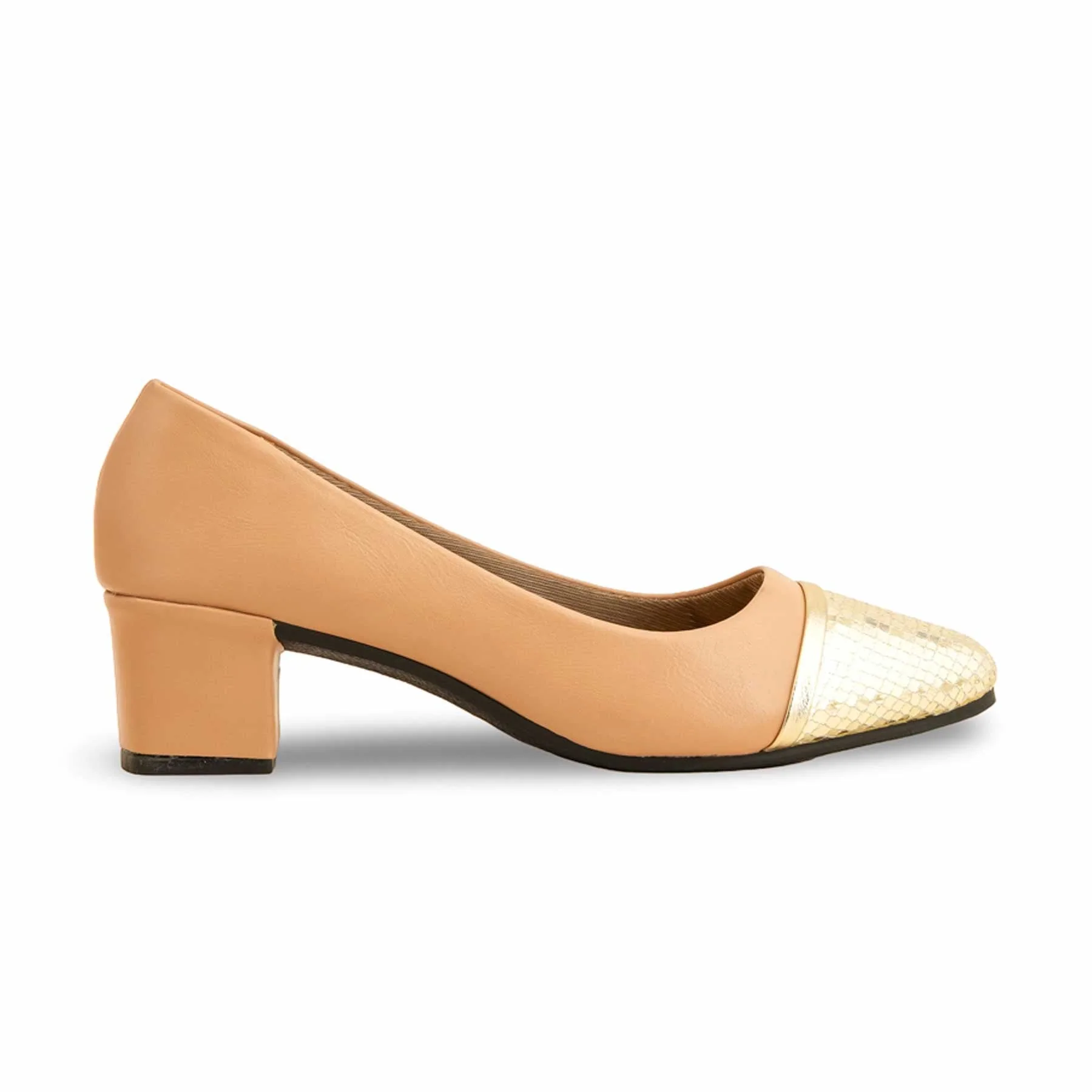 Beige Court Shoes WN7478 - Image 2