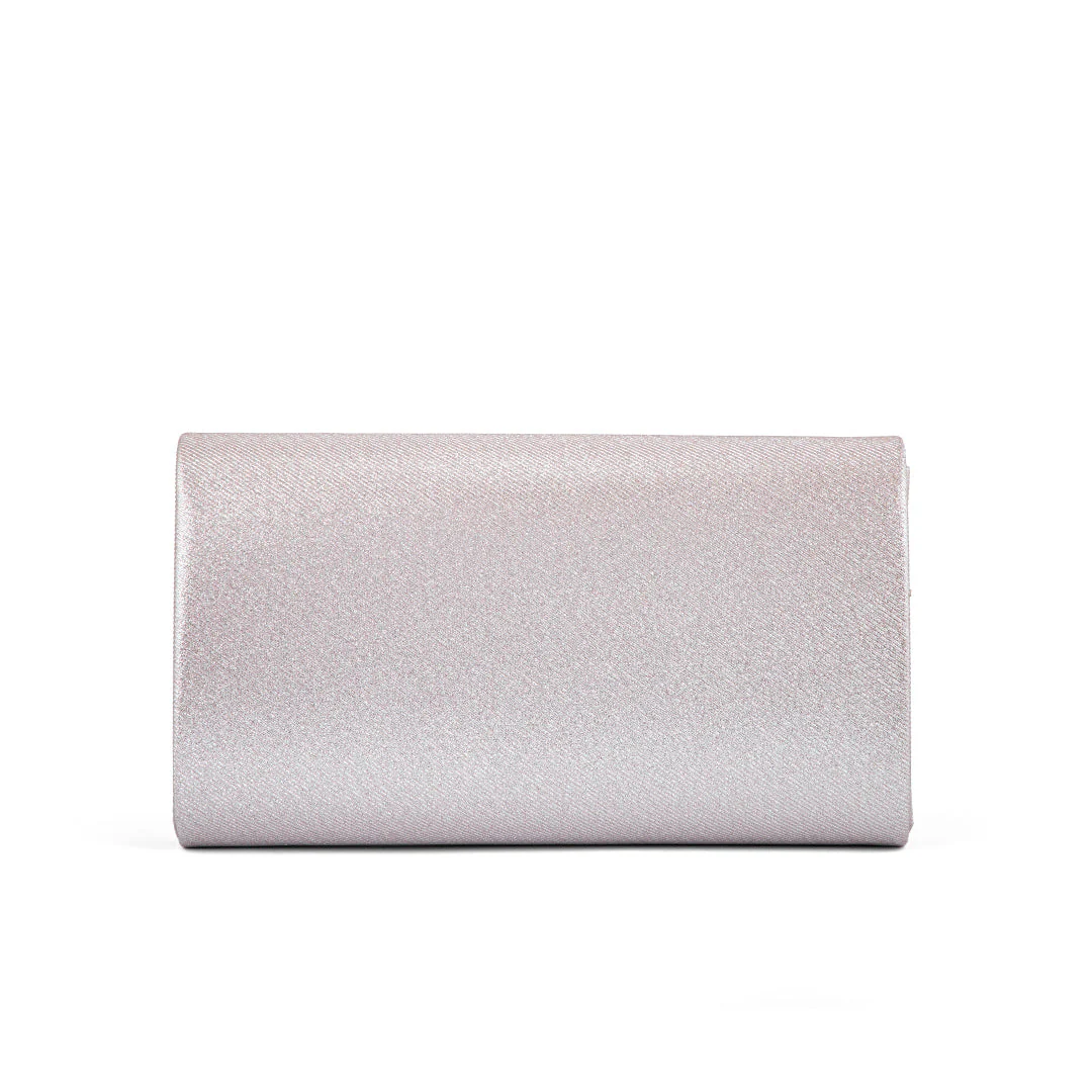 Beige Fancy Clutch P24163 - Image 4