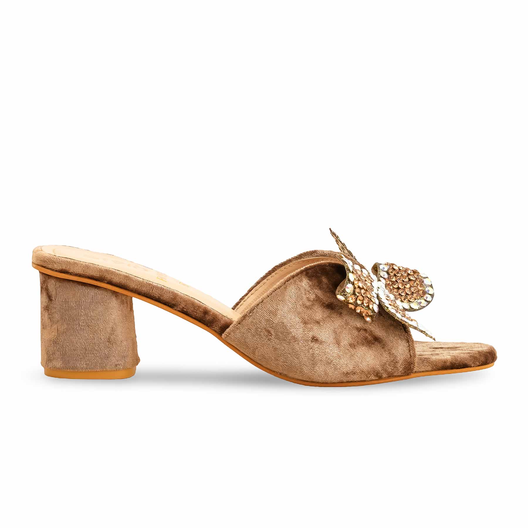 Beige Fancy Slipper FN7954 - Image 2