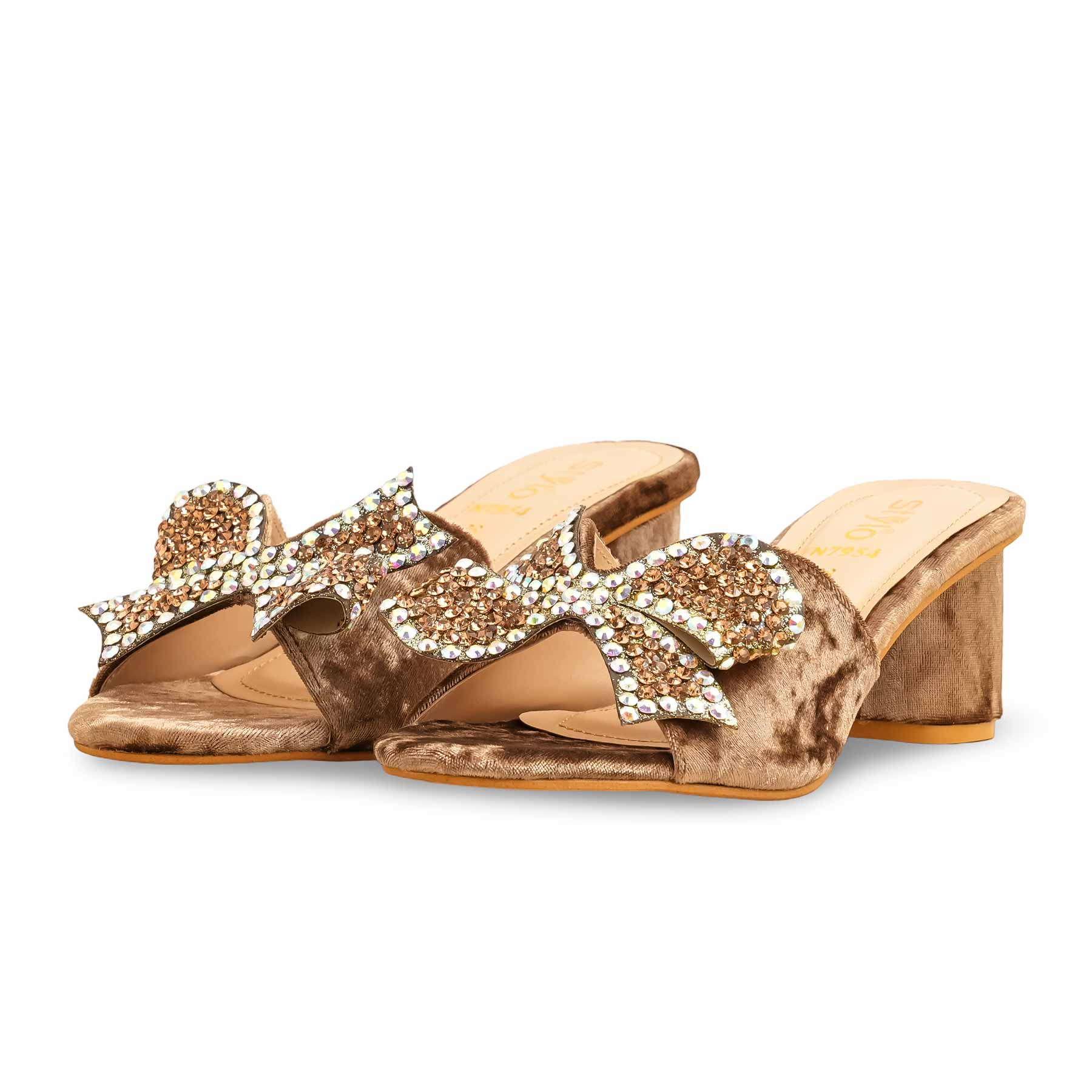 Beige Fancy Slipper FN7954 - Image 3