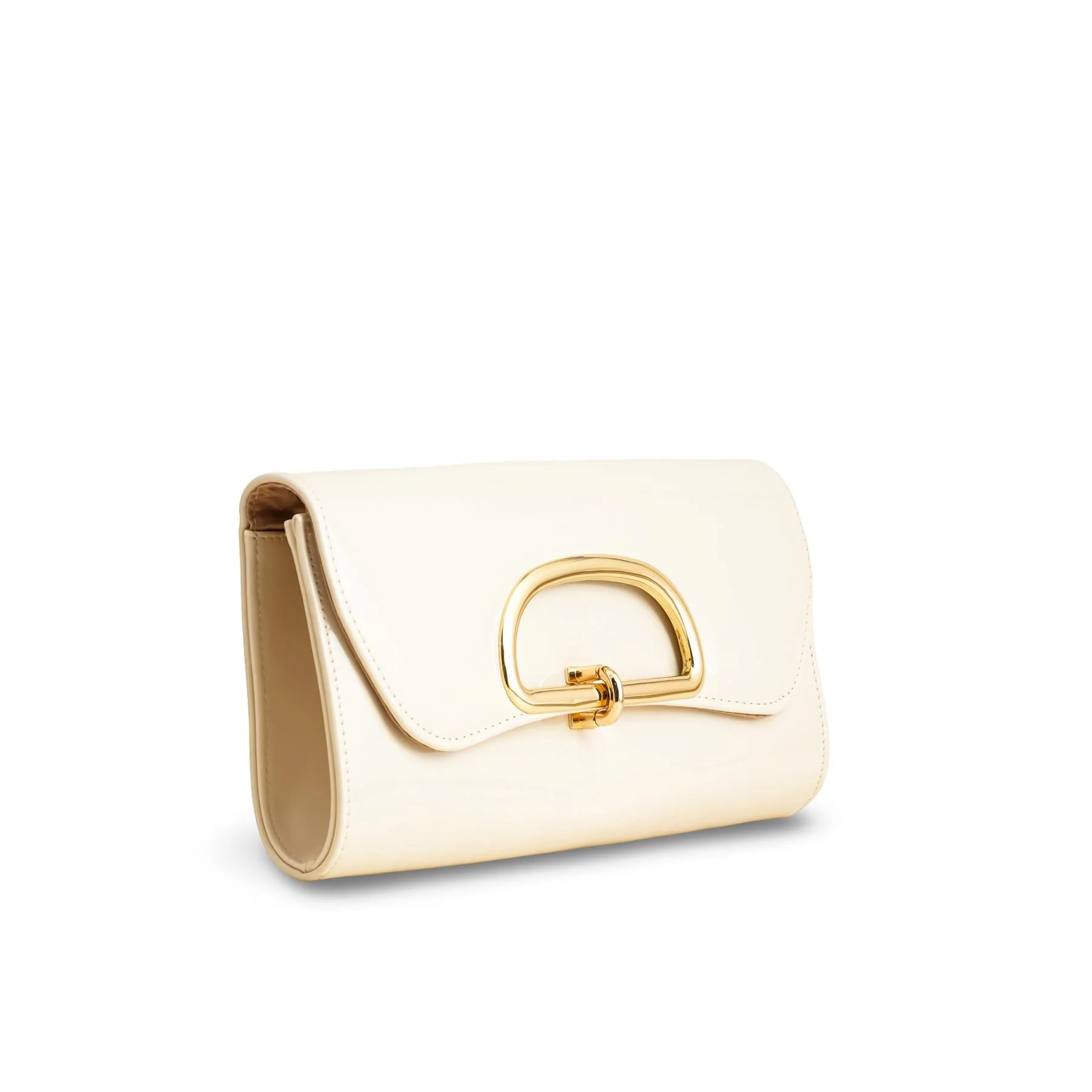 Beige Formal Clutch P24214 - Image 2