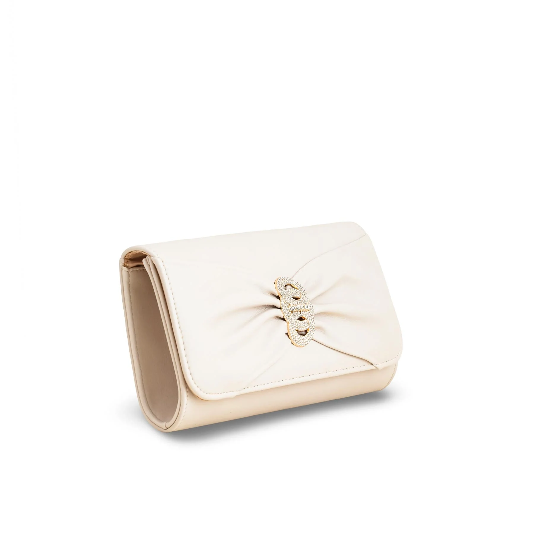 Beige Formal Clutch P24218 - Image 2