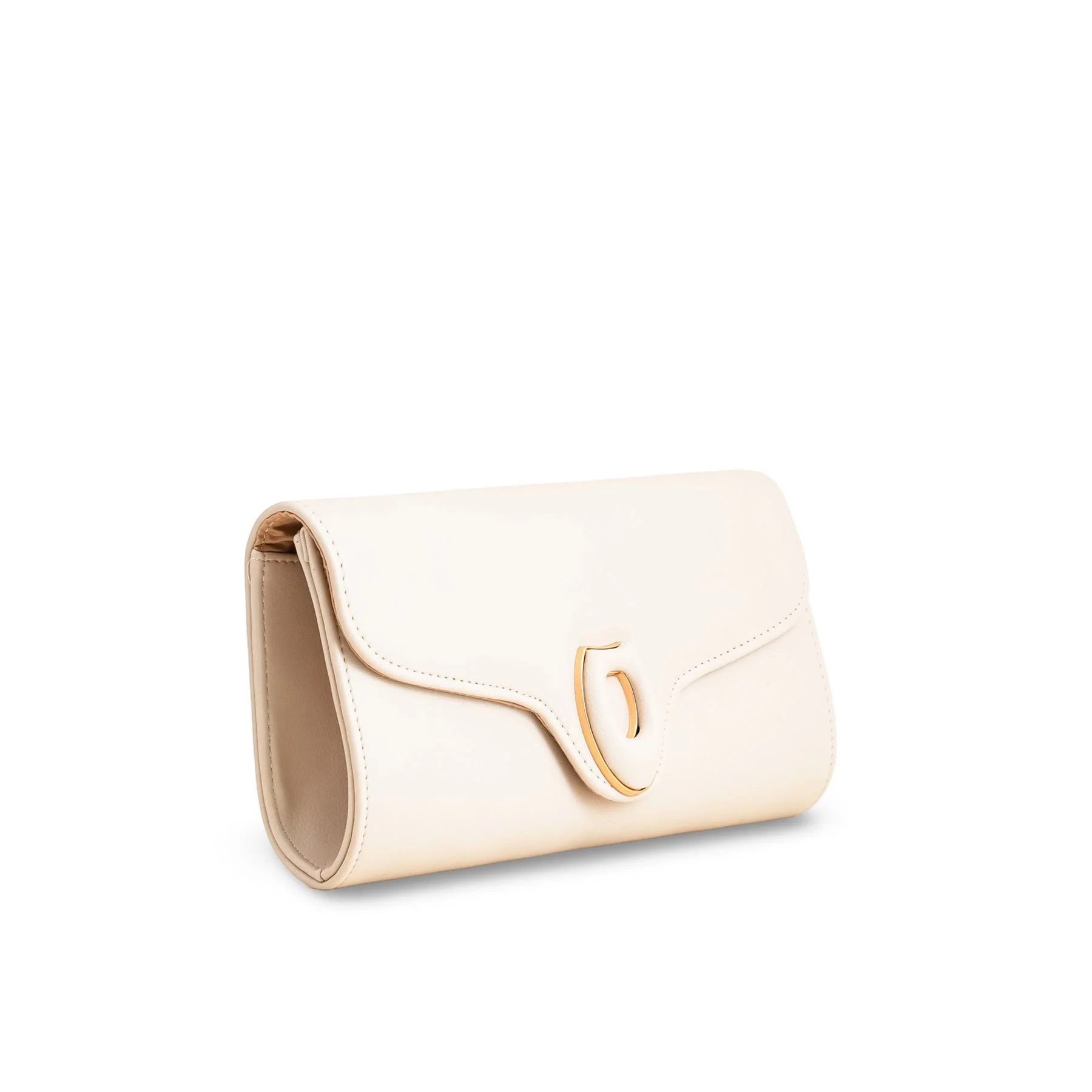 Beige Formal Clutch P24219 - Image 2