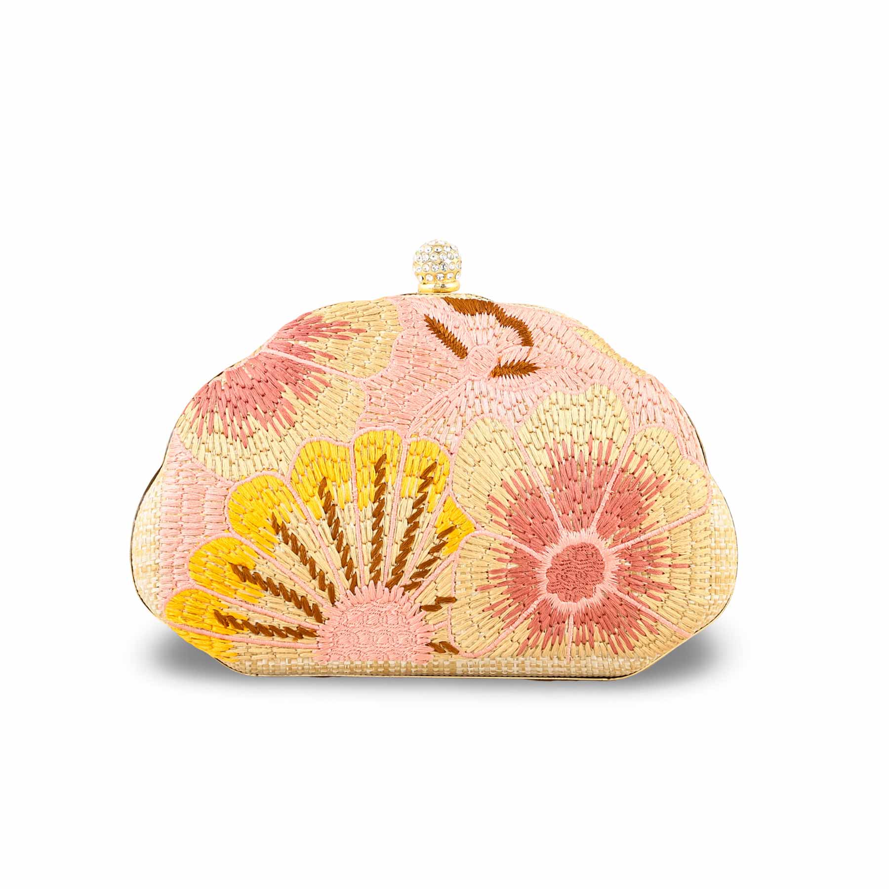 Beige Formal Clutch P24389 - Image 2