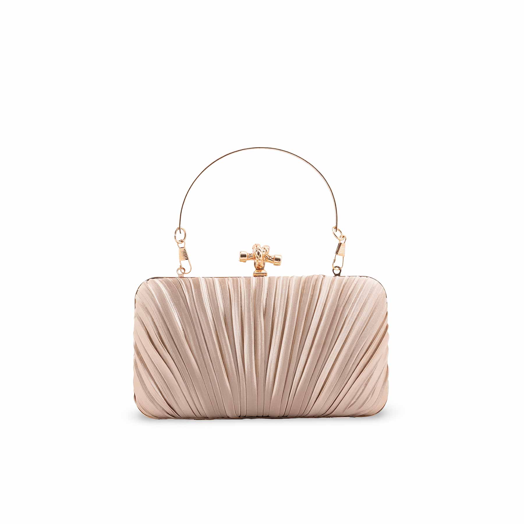 Beige Formal Clutch P24438 - Image 2
