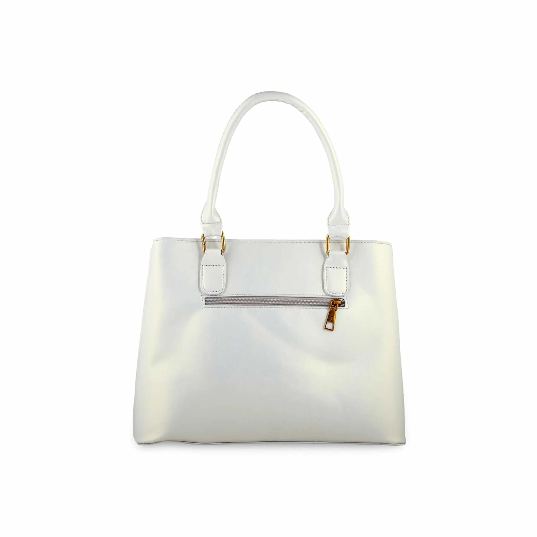 Beige Formal Hand Bag For Ladies P36152 - Image 3