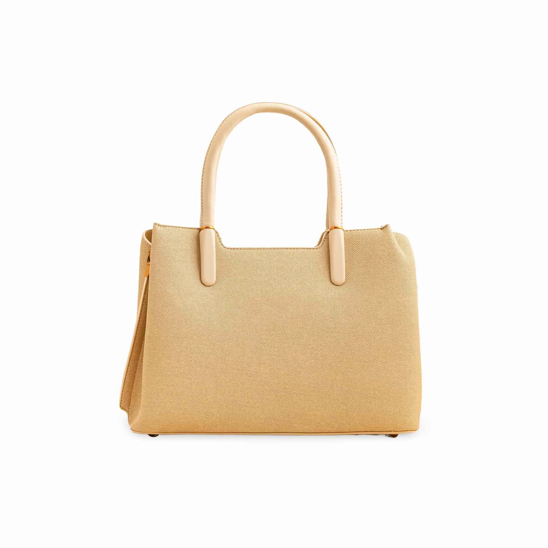 Beige Formal Hand Bag For Ladies P36378 - Image 4
